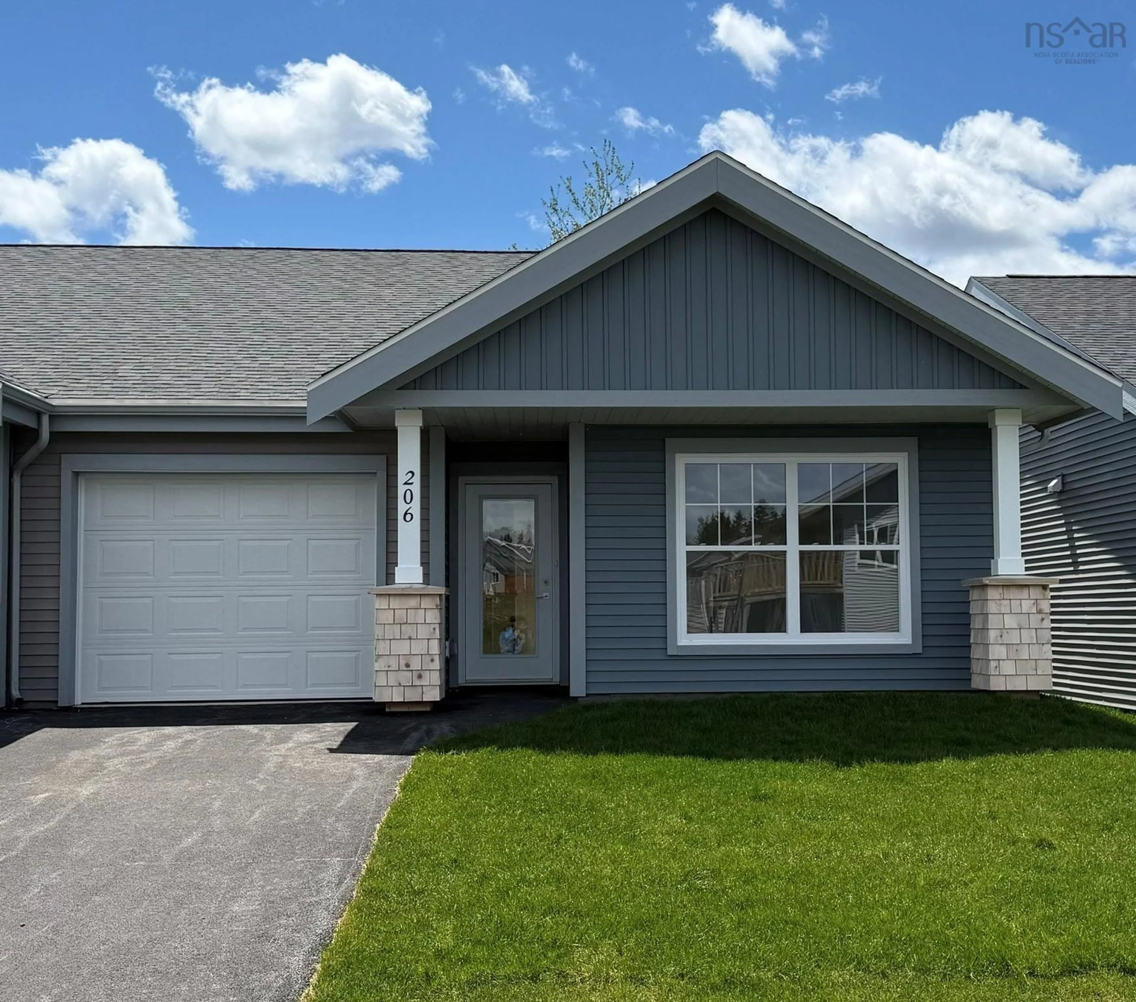 Home with vinyl exterior material, street for 206 Sailors Trail, Eastern Passage Nova Scotia B3G 0A3