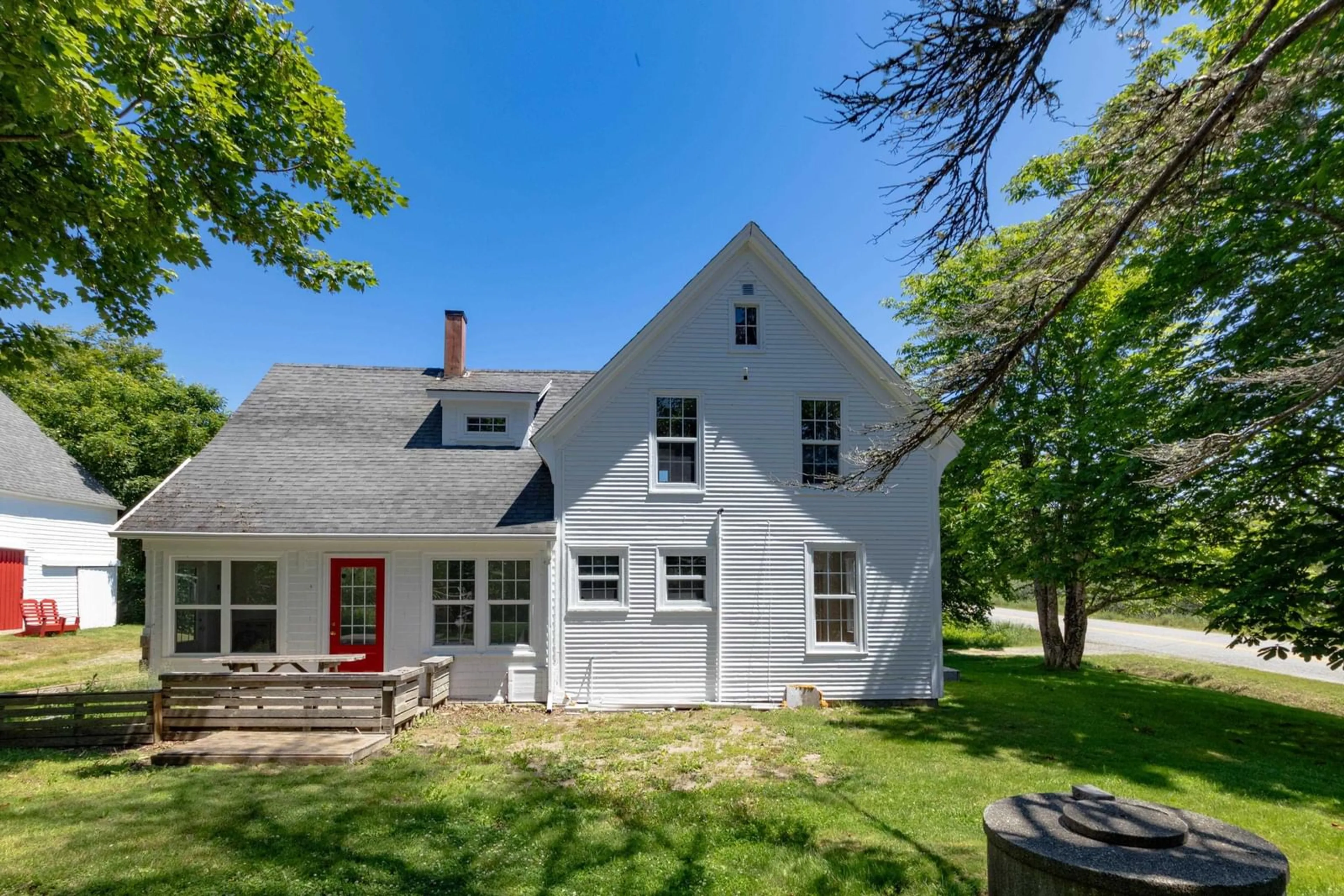 A pic from outside/outdoor area/front of a property/back of a property/a pic from drone, street for 691 Bear Cove Road, St. Alphonse Nova Scotia B0W 2J0