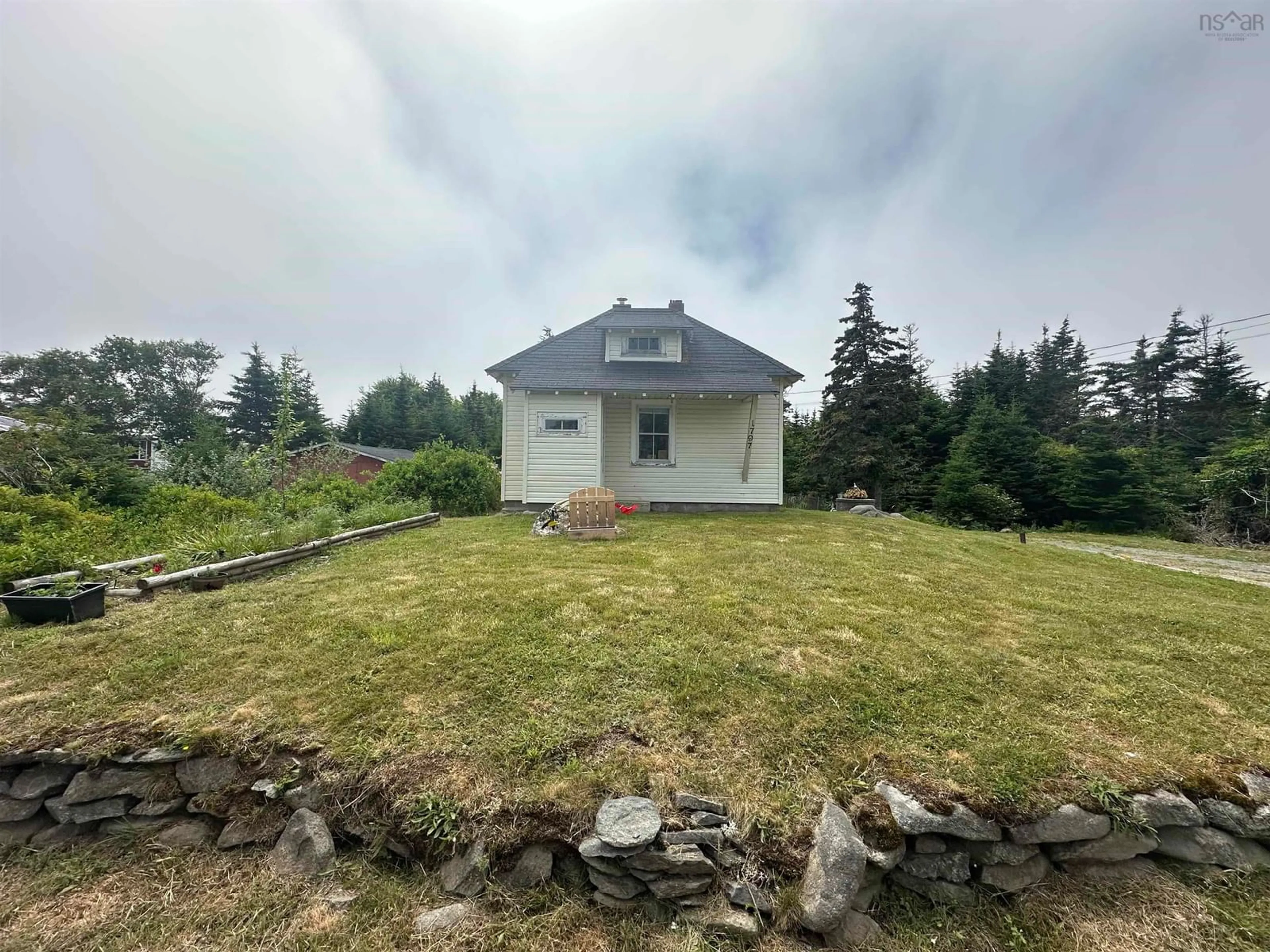 A pic from outside/outdoor area/front of a property/back of a property/a pic from drone, unknown for 1797 Highway 330, Newellton Nova Scotia B0W 1P0