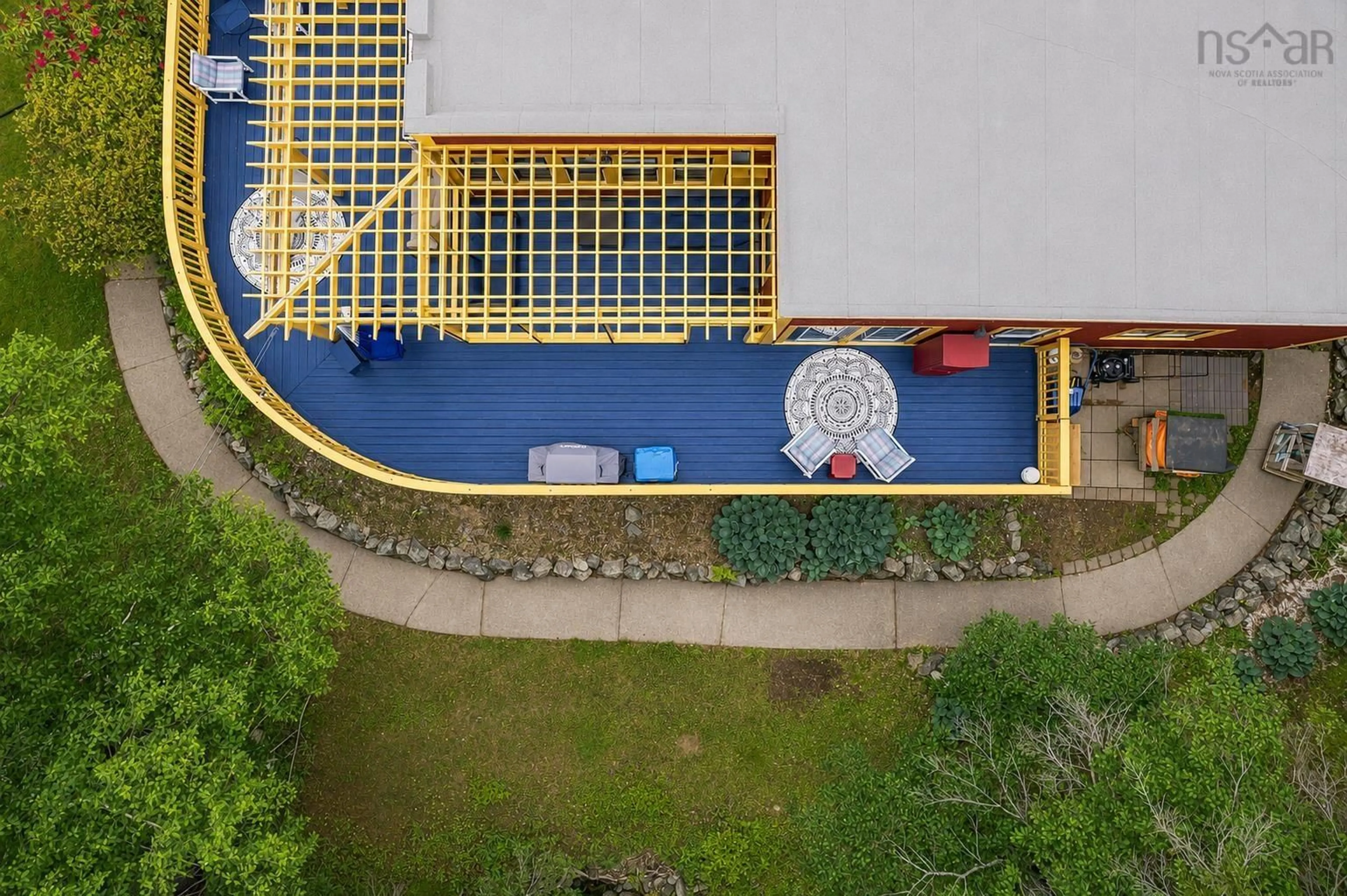 A pic from outside/outdoor area/front of a property/back of a property/a pic from drone, building for 8077 East Bay Hwy, Big Pond Nova Scotia B1J 1Z5