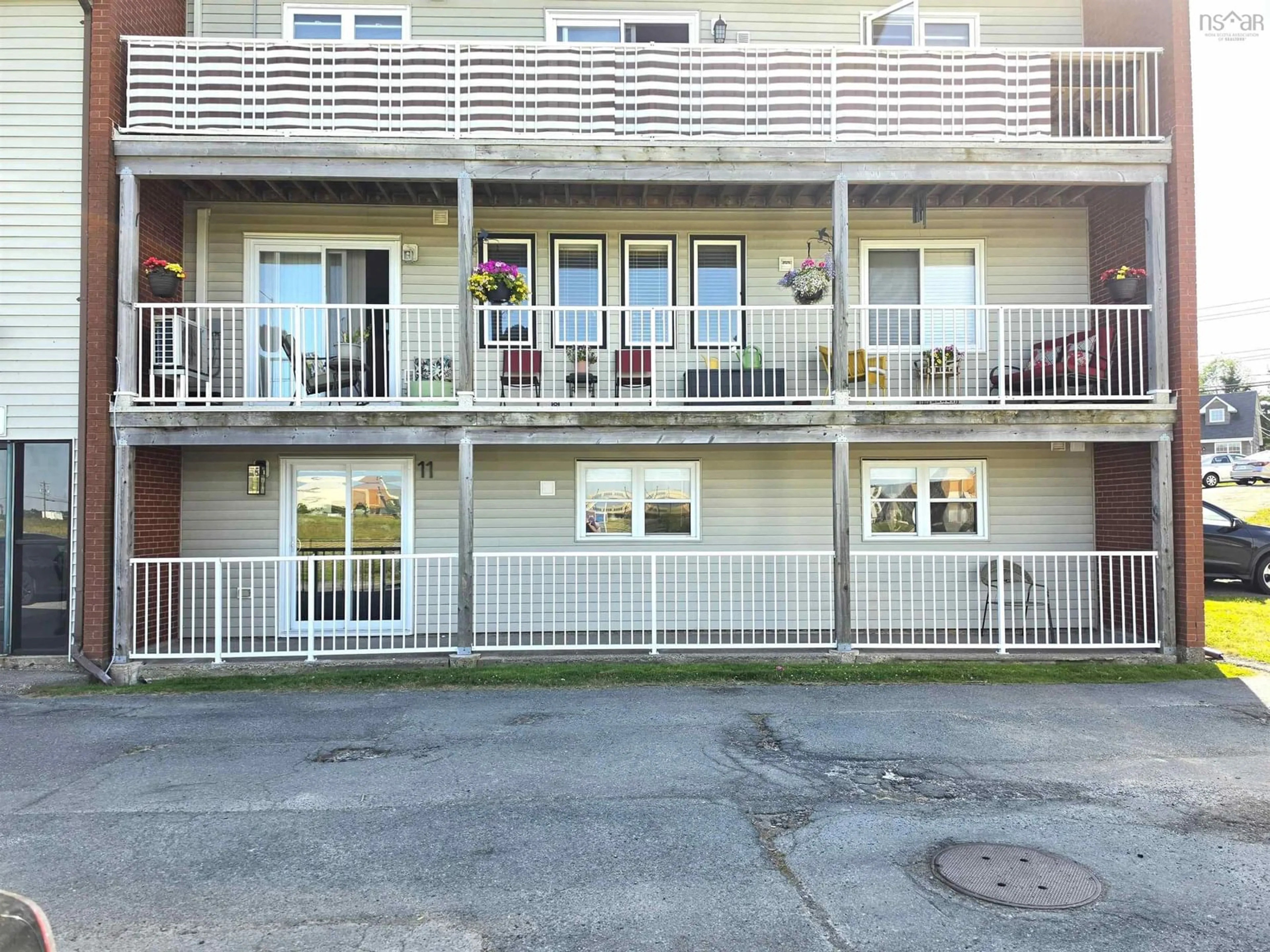 Patio, building for 6A Rose Way ##11, Dartmouth Nova Scotia B2Y 4L9
