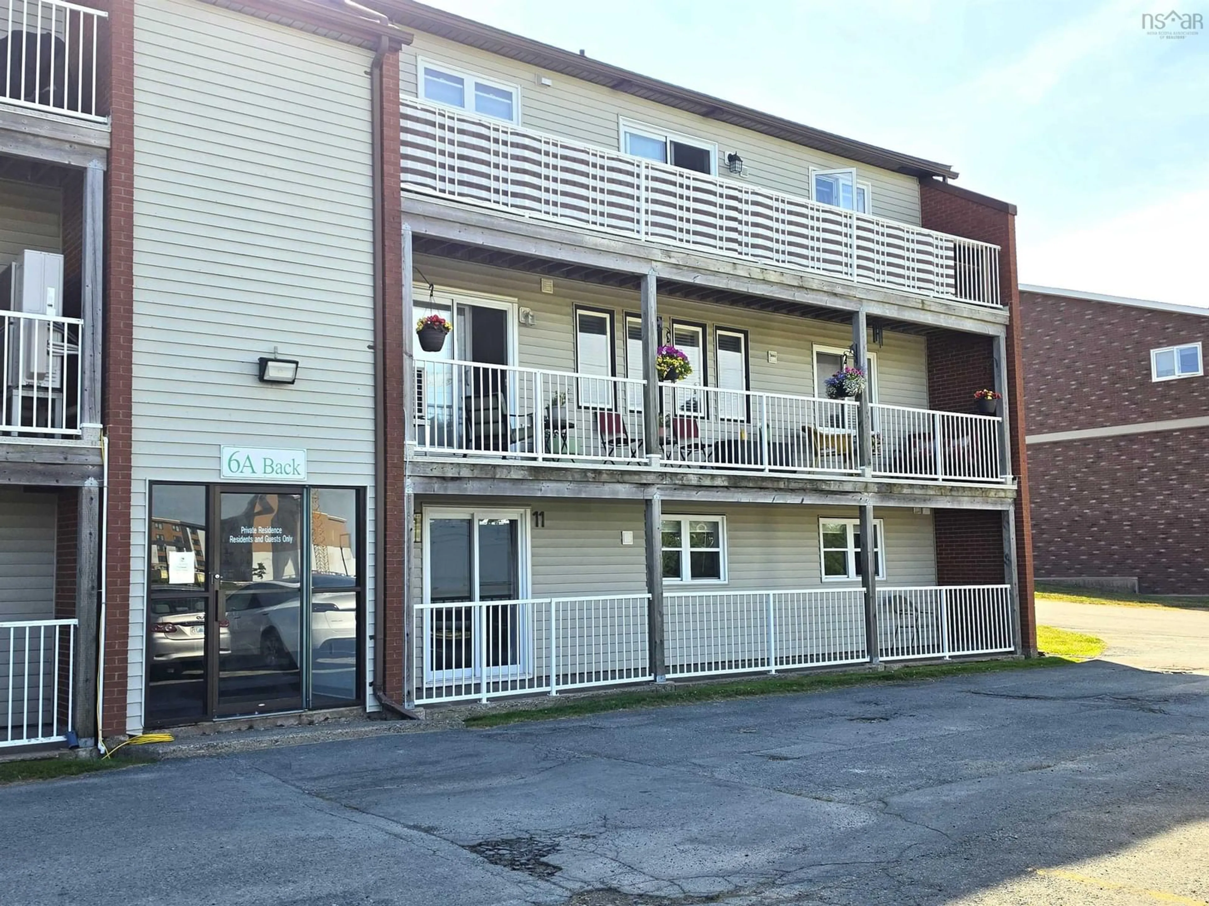 Patio, building for 6A Rose Way ##11, Dartmouth Nova Scotia B2Y 4L9