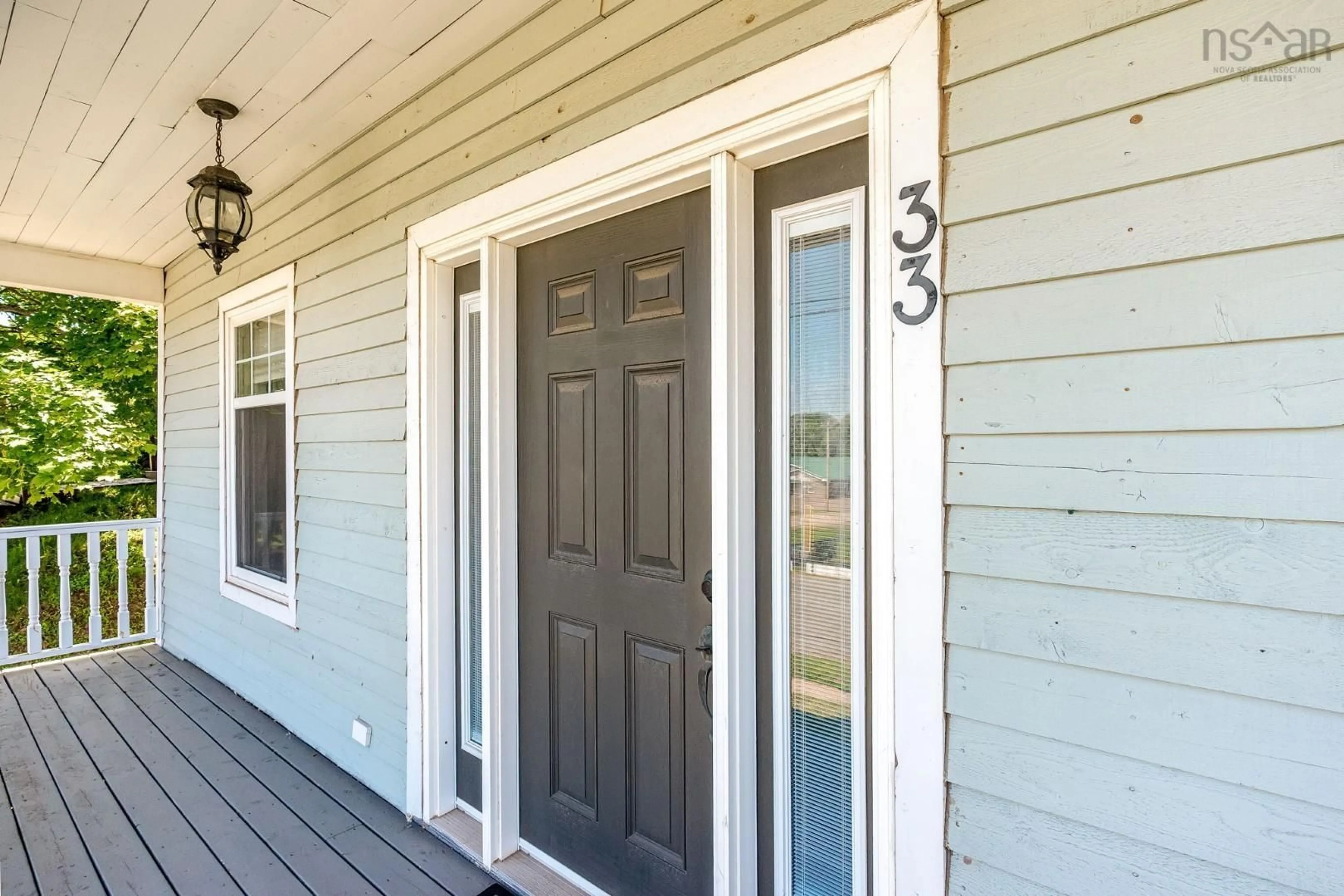 Home with vinyl exterior material, street for 33 Beacon St, Amherst Nova Scotia B4H 1P3