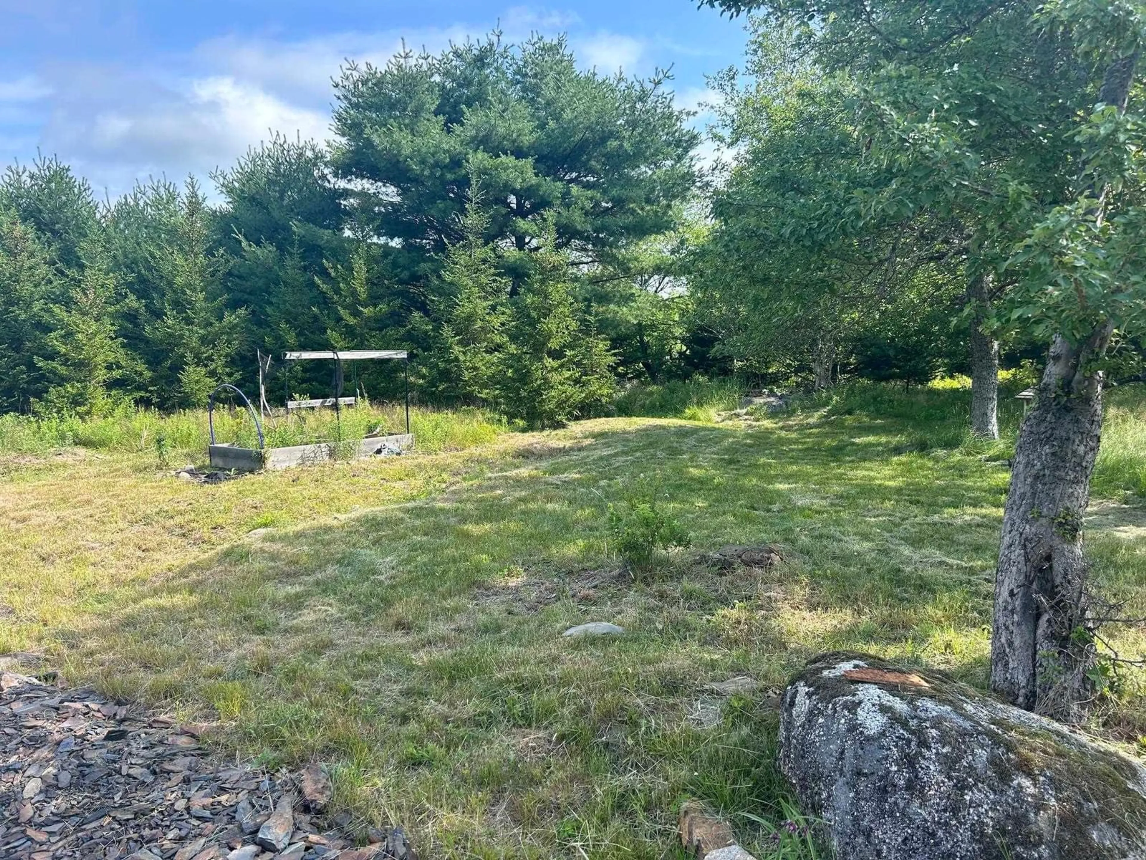 A pic from outside/outdoor area/front of a property/back of a property/a pic from drone, forest/trees view for 132 Mailman Rd, Baker Settlement Nova Scotia B4V 7H7