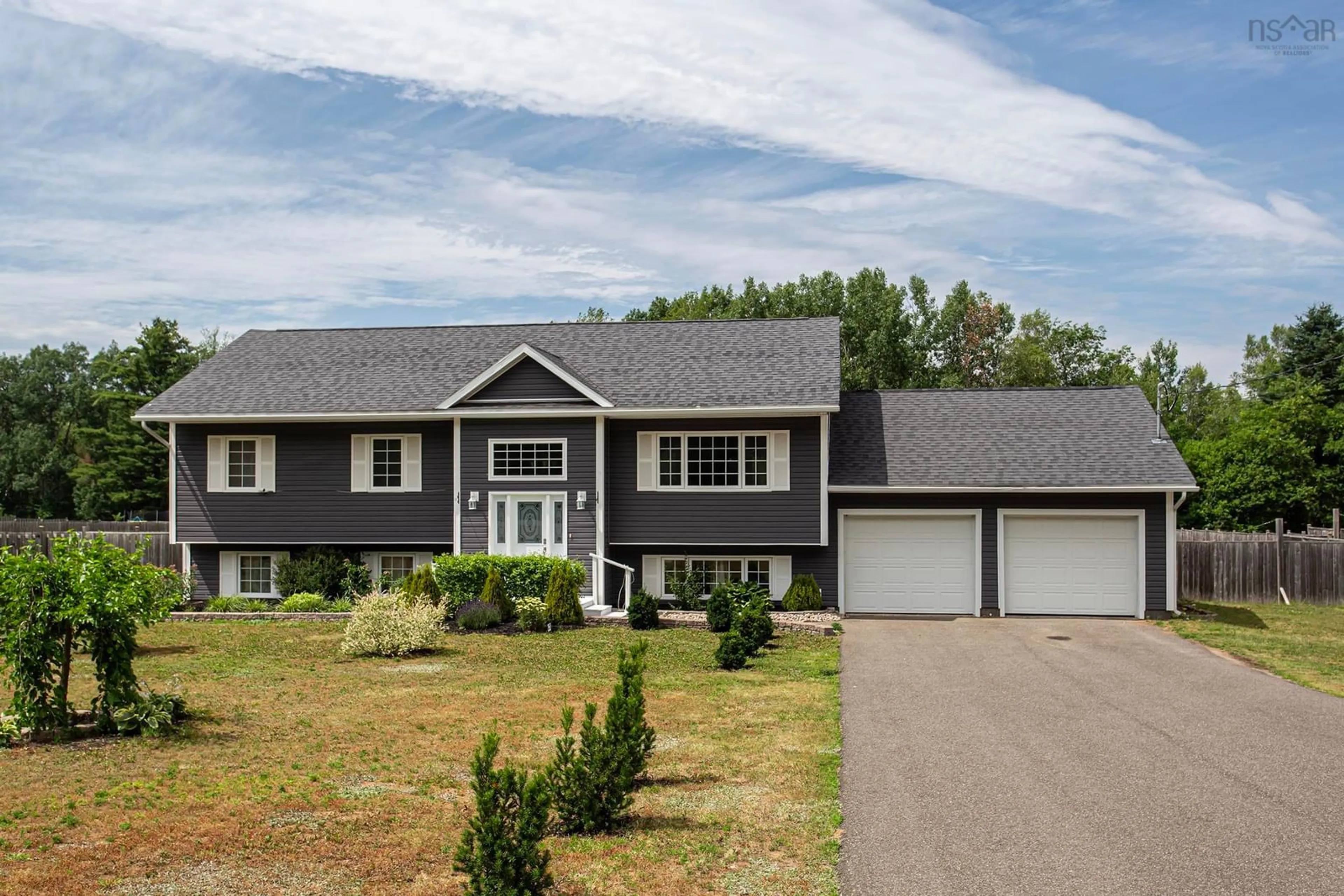 Home with vinyl exterior material, street for 10005 Highway 201, South Farmington Nova Scotia B0P 1W0