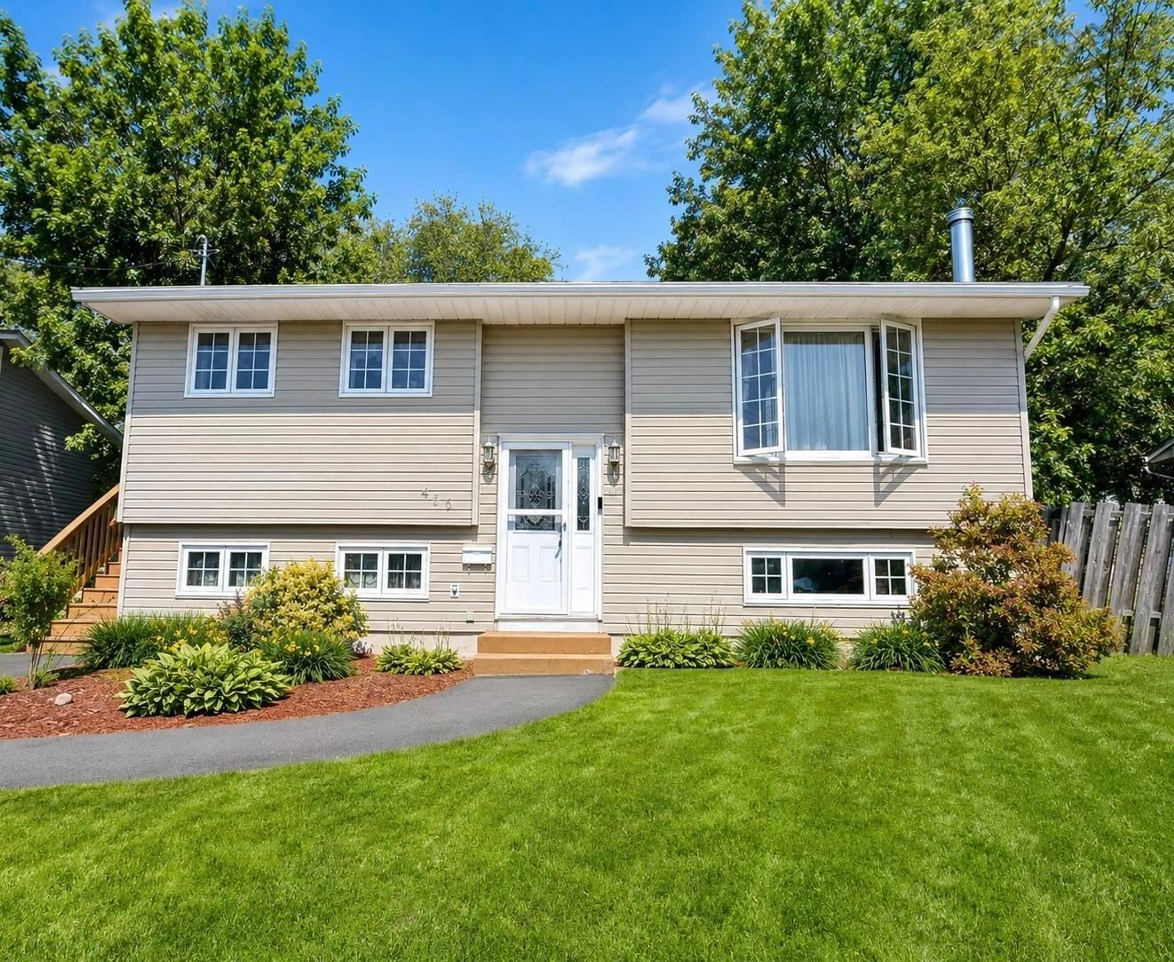 Home with vinyl exterior material, street for 136 Flying Cloud Dr, Forest Hills Nova Scotia B2W 4V7