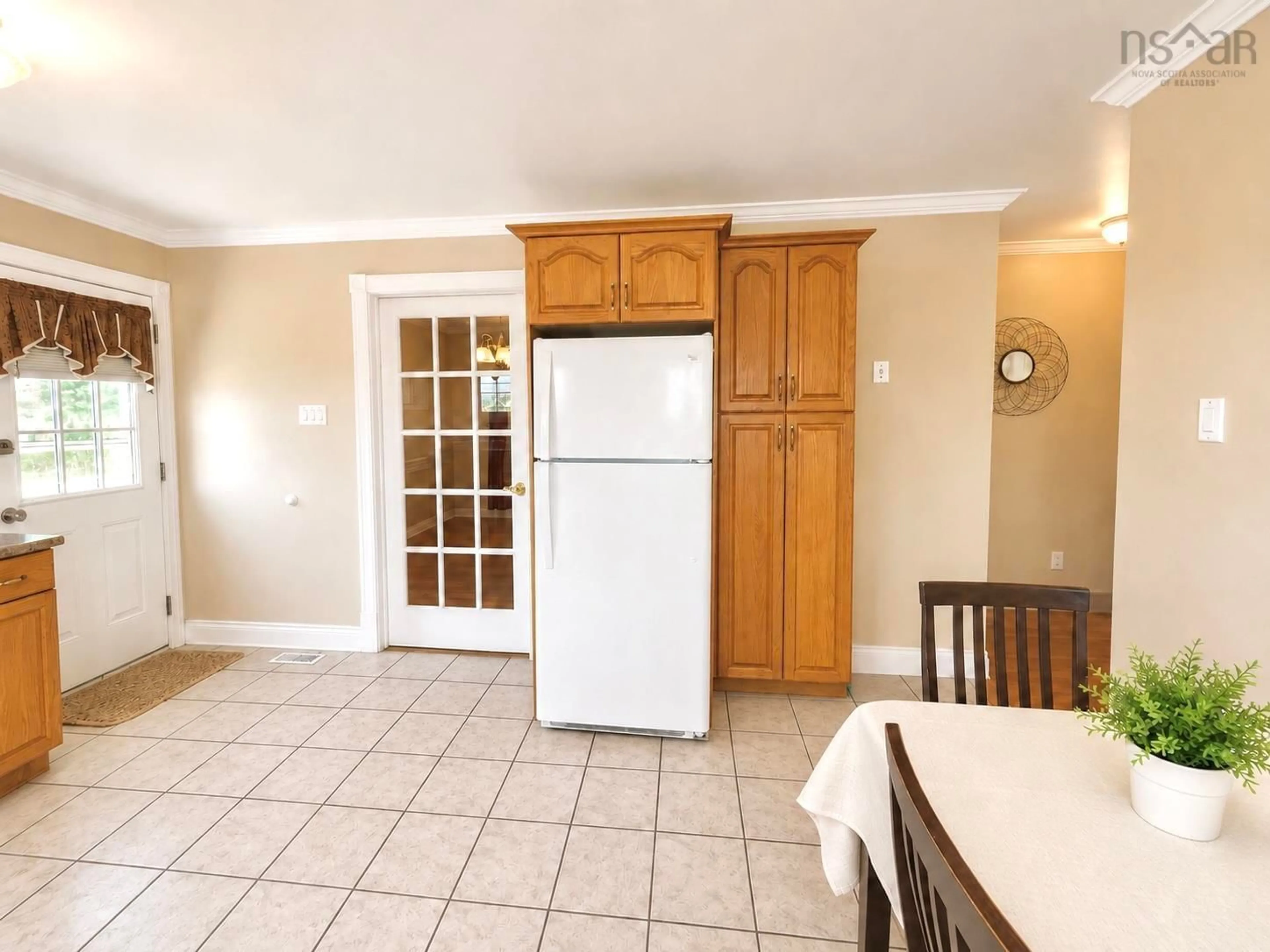 Standard kitchen, ceramic/tile floor for 136 Flying Cloud Dr, Forest Hills Nova Scotia B2W 4V7