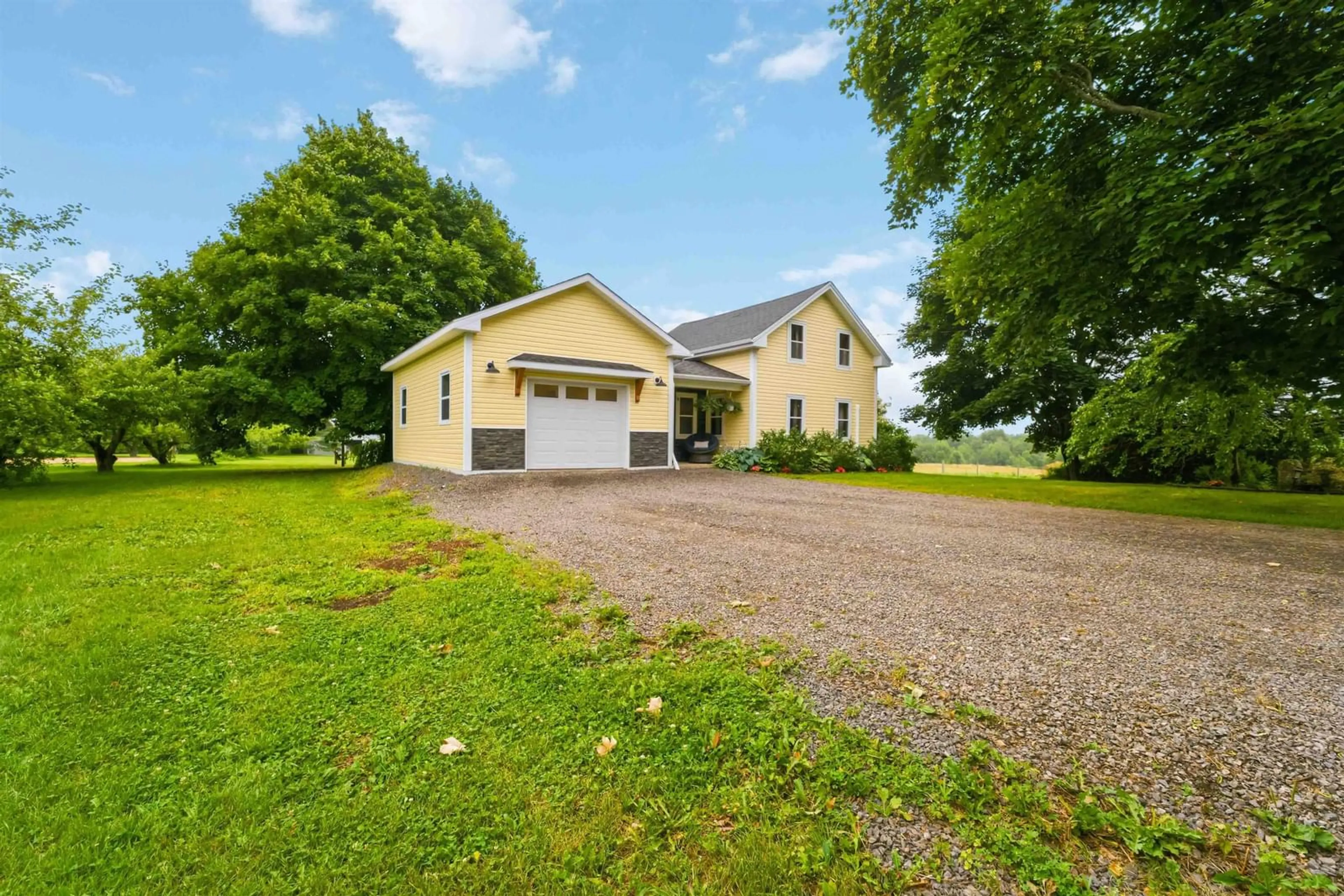 A pic from outside/outdoor area/front of a property/back of a property/a pic from drone, unknown for 805 Bligh Rd, Woodville Nova Scotia B0P 1G0