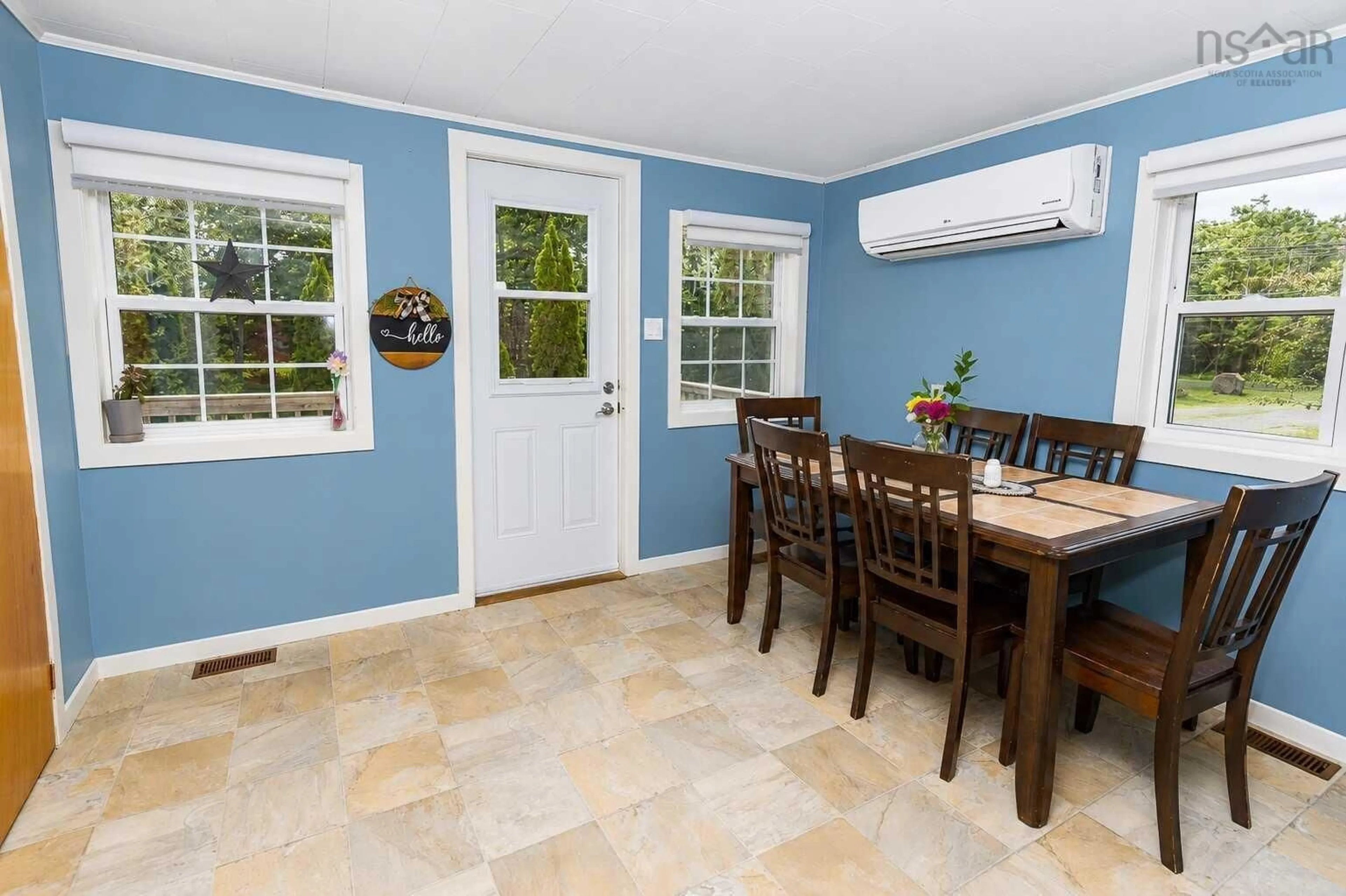 Dining room, ceramic/tile floor for 5494 Ns-3, East Jordan Nova Scotia B0T 1L0