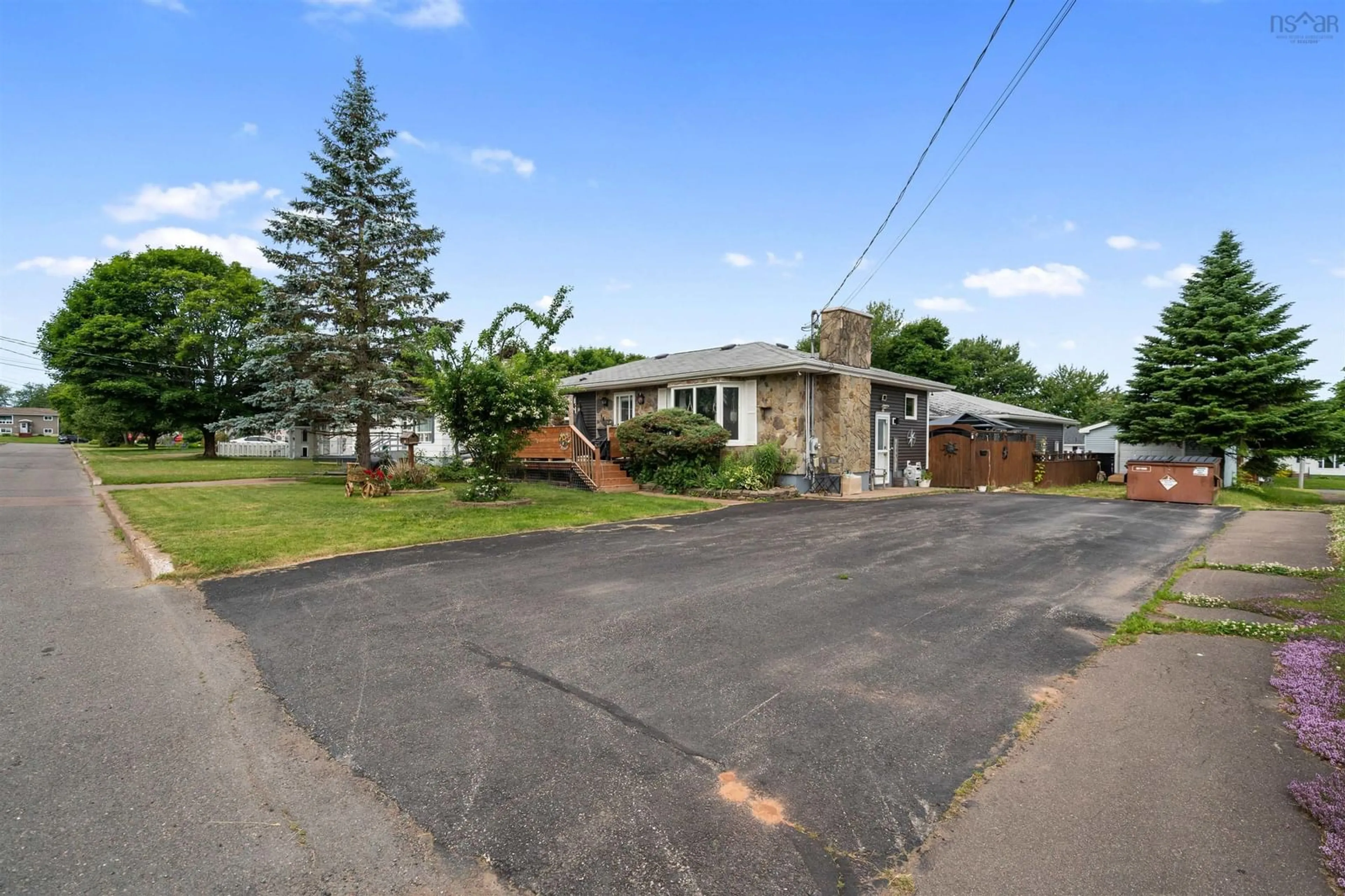 Patio, street for 16 Rogers Ave, Amherst Nova Scotia B4H 2J7