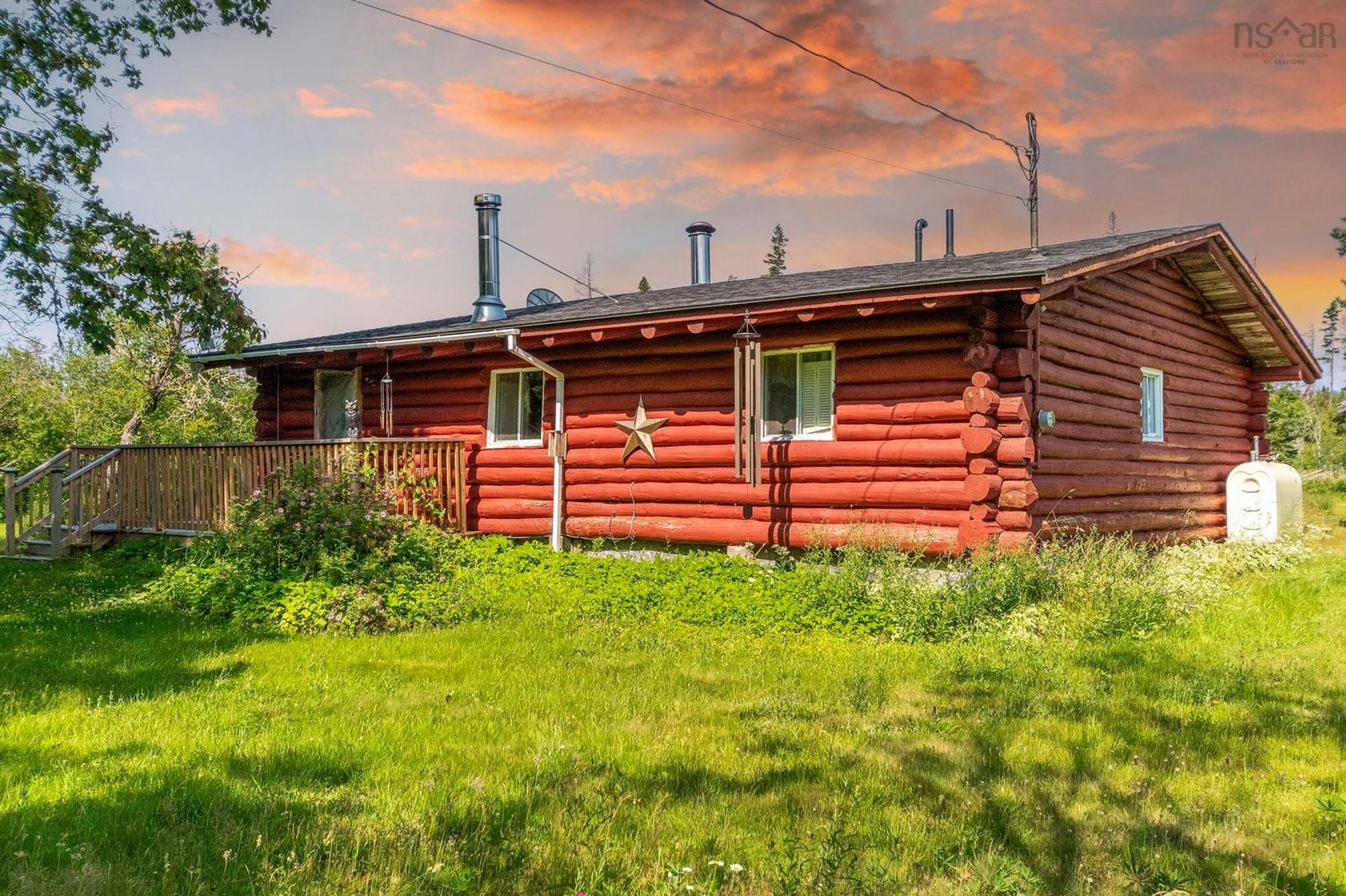 A pic from outside/outdoor area/front of a property/back of a property/a pic from drone, building for 219 West River East Side Road, West River Station Nova Scotia B0K 1Z0