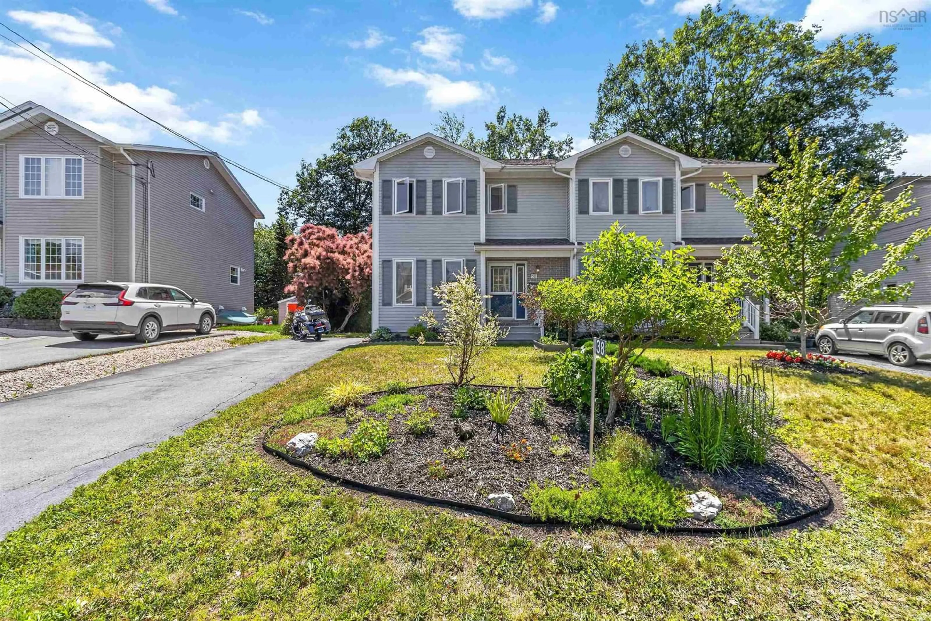 Home with vinyl exterior material, street for 38 Ridgecrest Dr, Bridgewater Nova Scotia B4V 3V8
