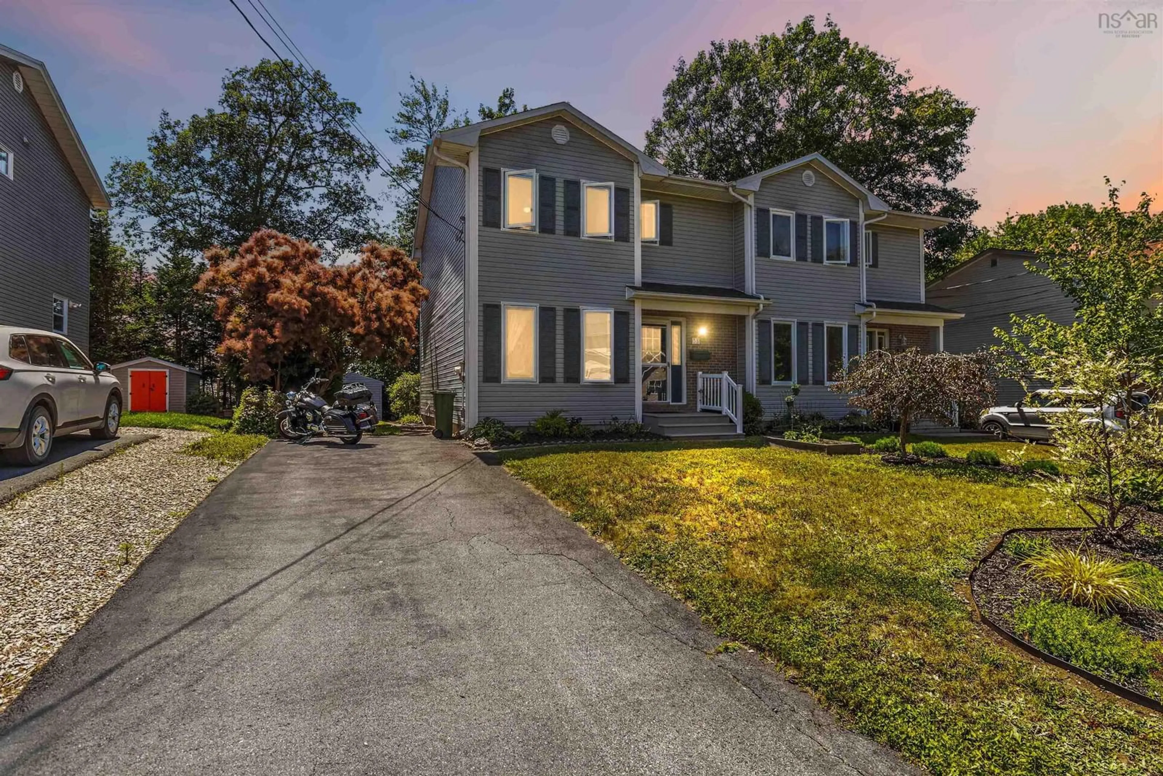 Home with vinyl exterior material, street for 38 Ridgecrest Dr, Bridgewater Nova Scotia B4V 3V8