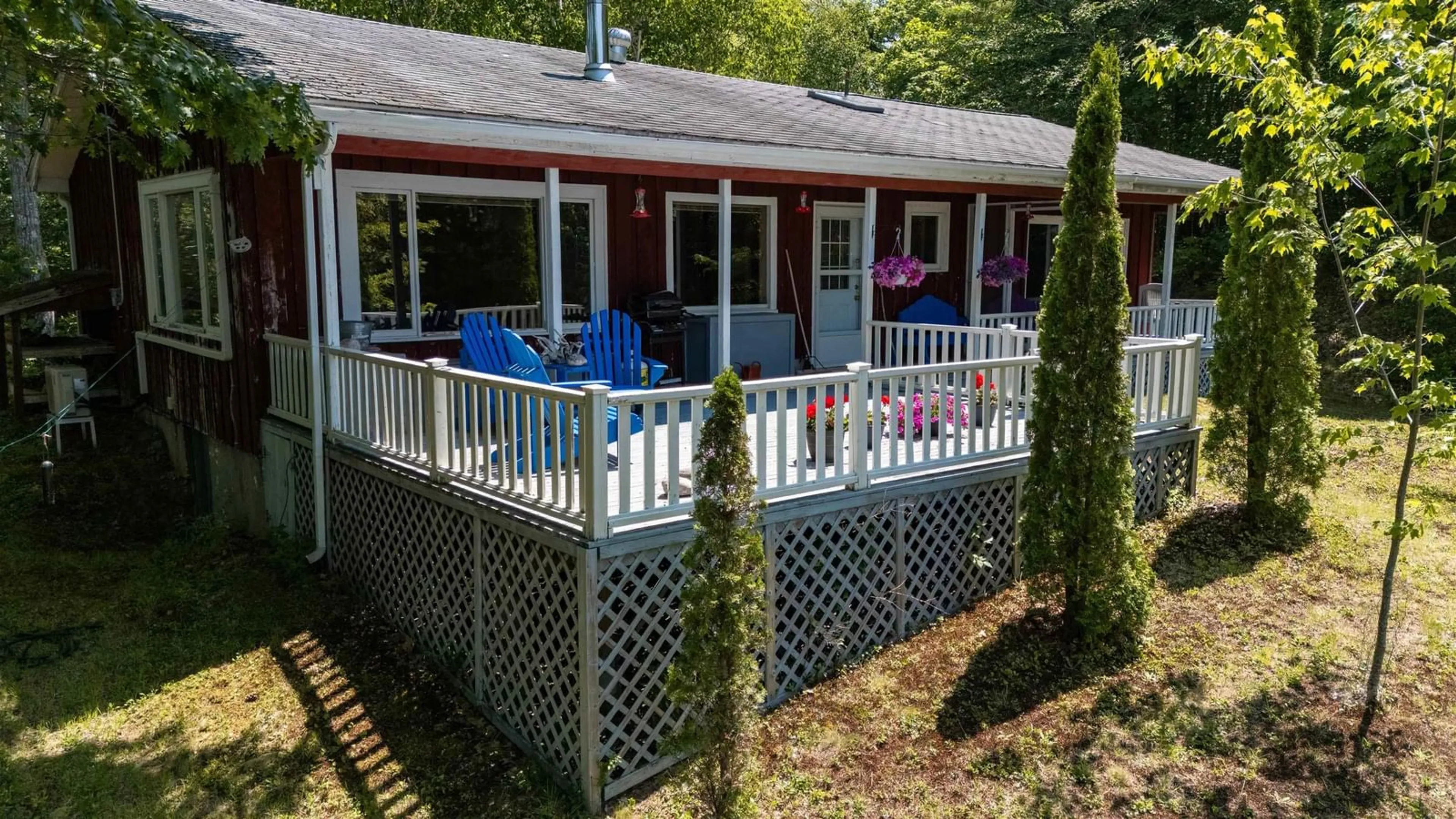 Patio, water/lake/river/ocean view for 7977 Highway 308, East Quinan Nova Scotia B0W 3M0