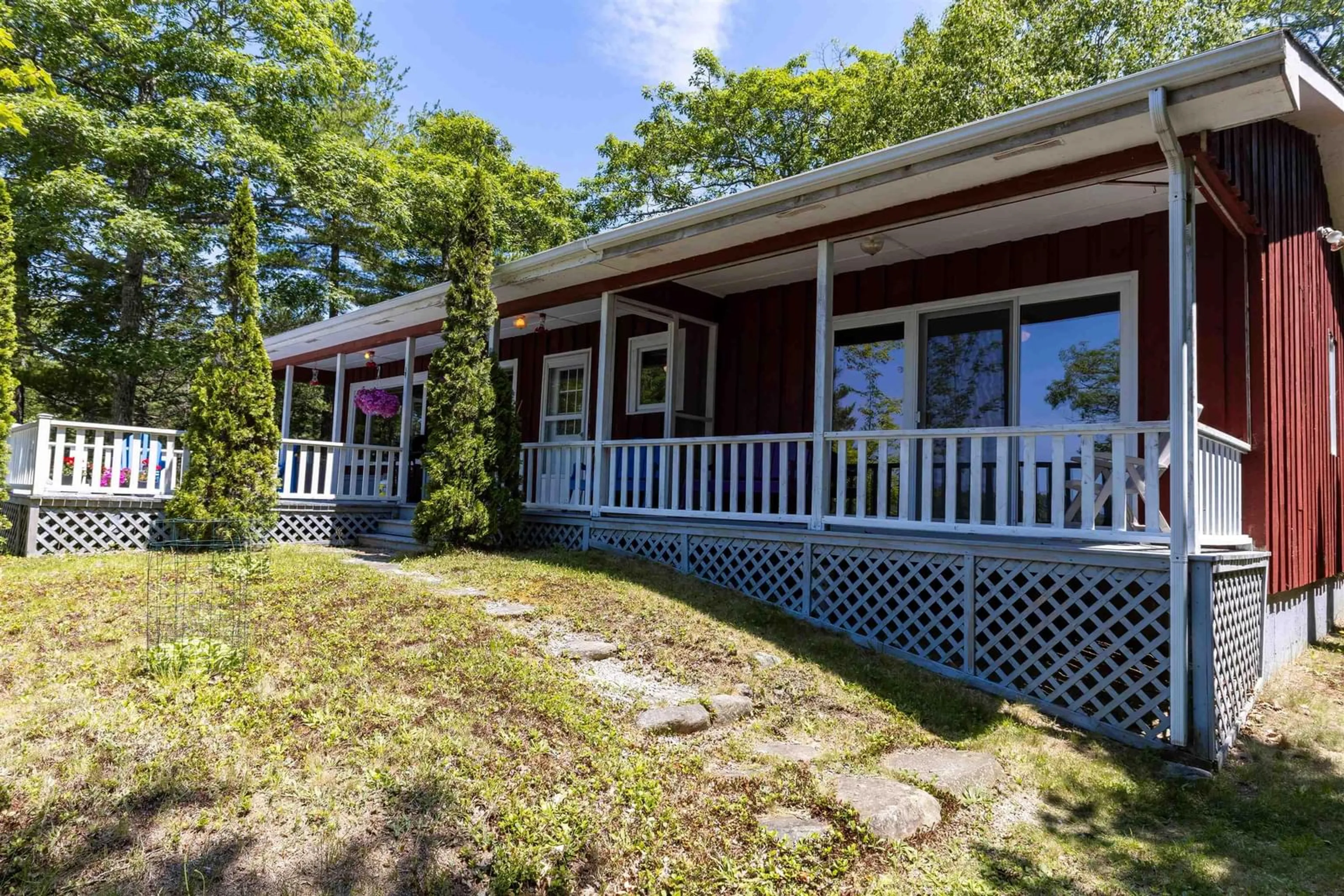 Patio, water/lake/river/ocean view for 7977 Highway 308, East Quinan Nova Scotia B0W 3M0