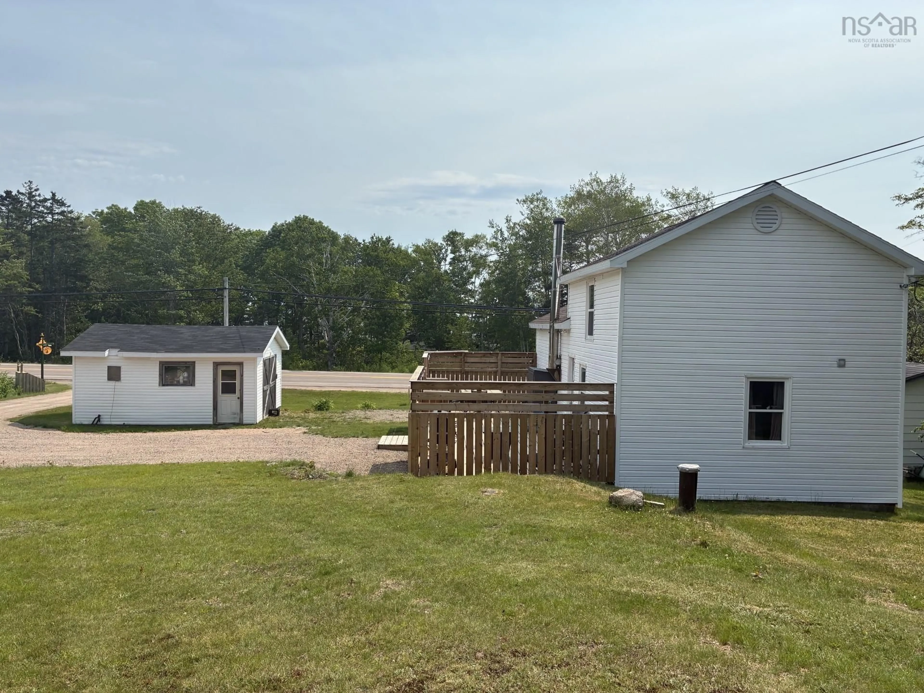 A pic from outside/outdoor area/front of a property/back of a property/a pic from drone, unknown for 36996 Cabot Trail, Ingonish Centre Nova Scotia B0C 1K0