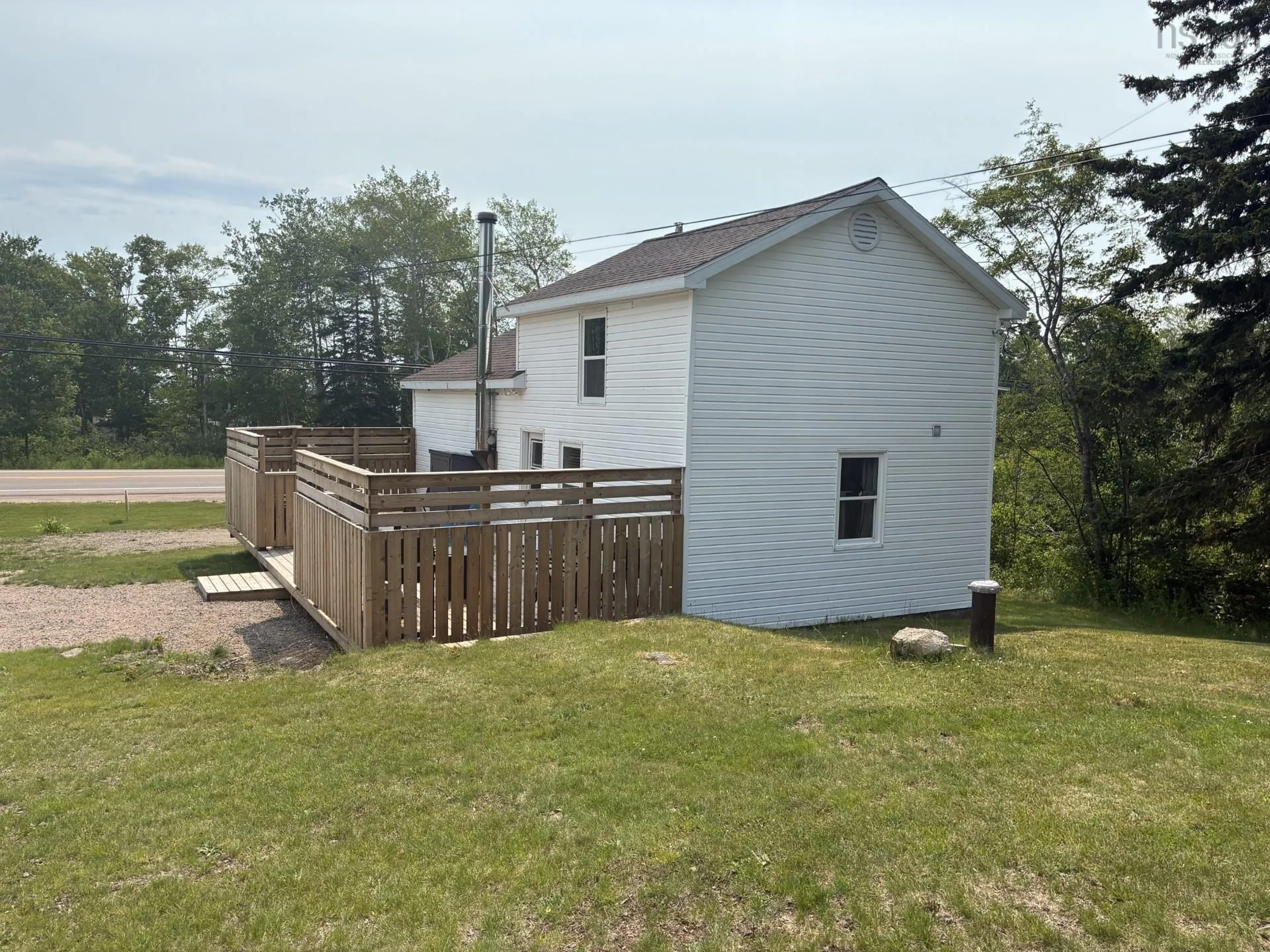 A pic from outside/outdoor area/front of a property/back of a property/a pic from drone, unknown for 36996 Cabot Trail, Ingonish Centre Nova Scotia B0C 1K0
