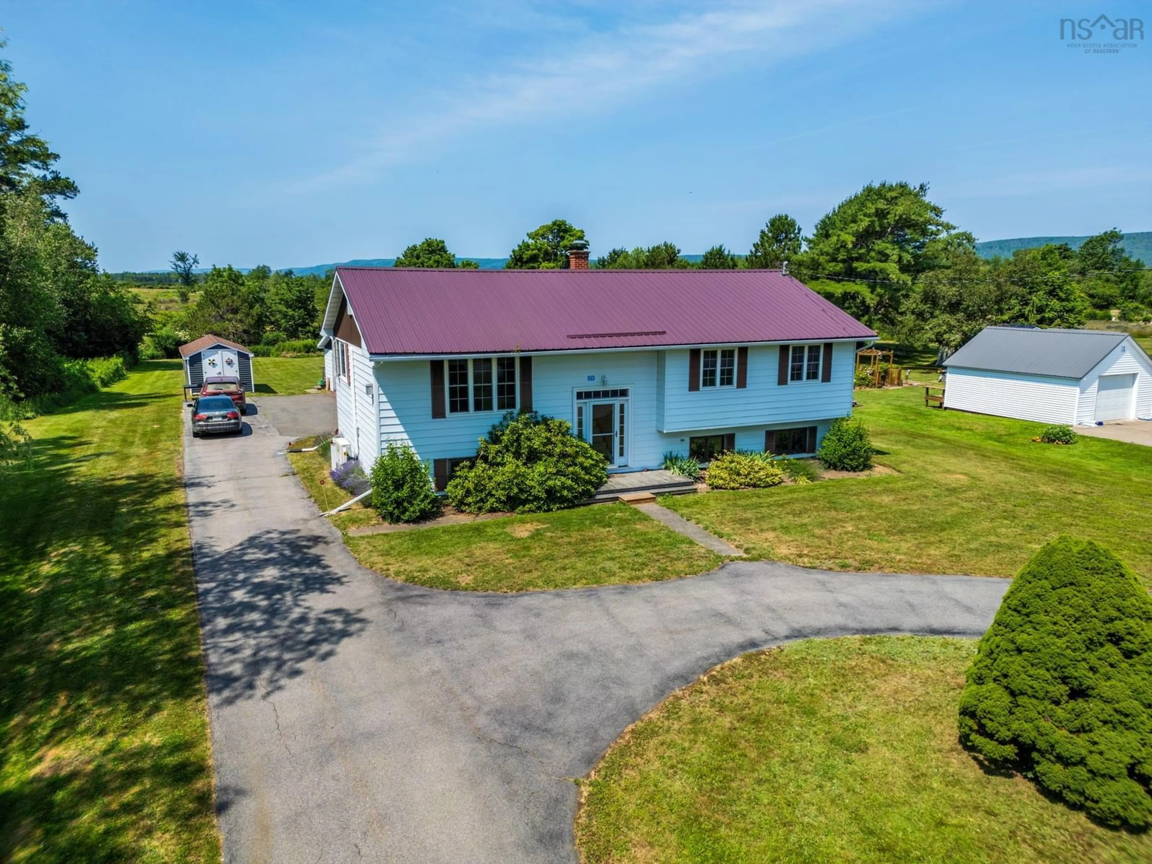 A pic from outside/outdoor area/front of a property/back of a property/a pic from drone, building for 29 South Street, Carleton Corner Nova Scotia B0S 1C0