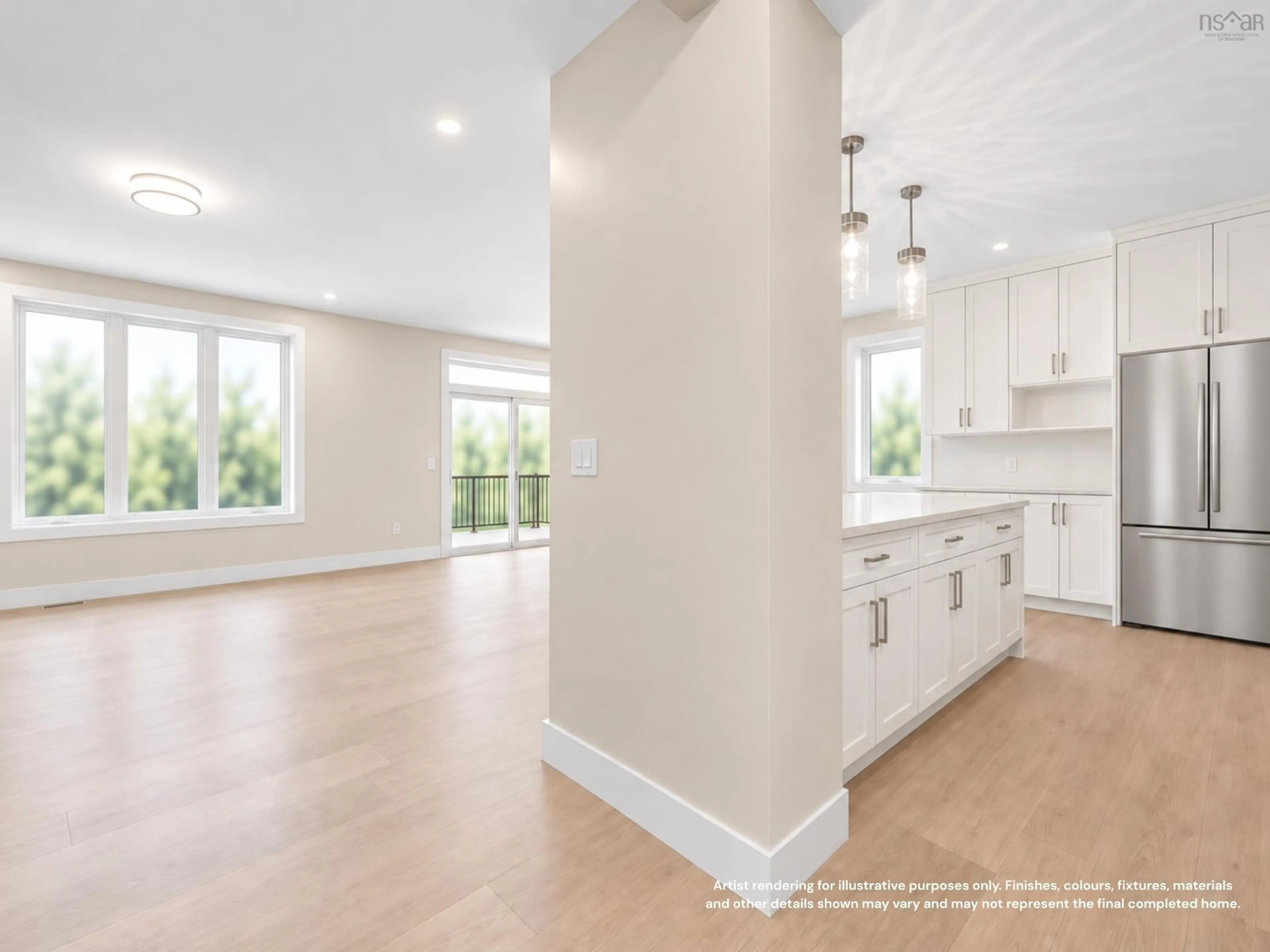 Open concept kitchen, unknown for 20 Gardenia Way #GW003, Dartmouth Nova Scotia B2X 0C7