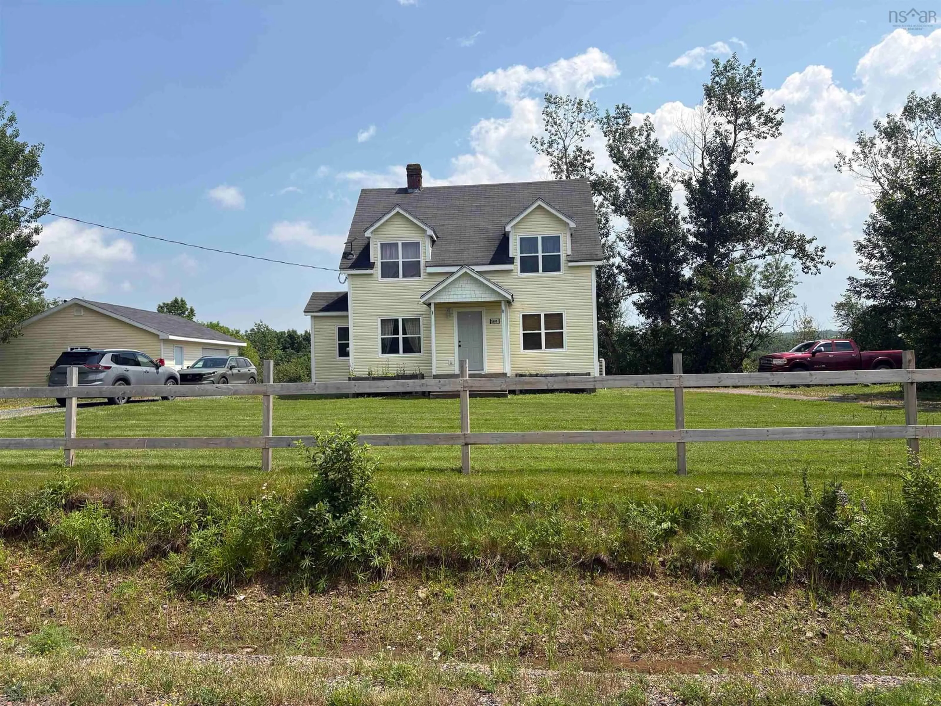 A pic from outside/outdoor area/front of a property/back of a property/a pic from drone, building for 3820 Gairloch Rd, Union Centre Nova Scotia B0K 2A0