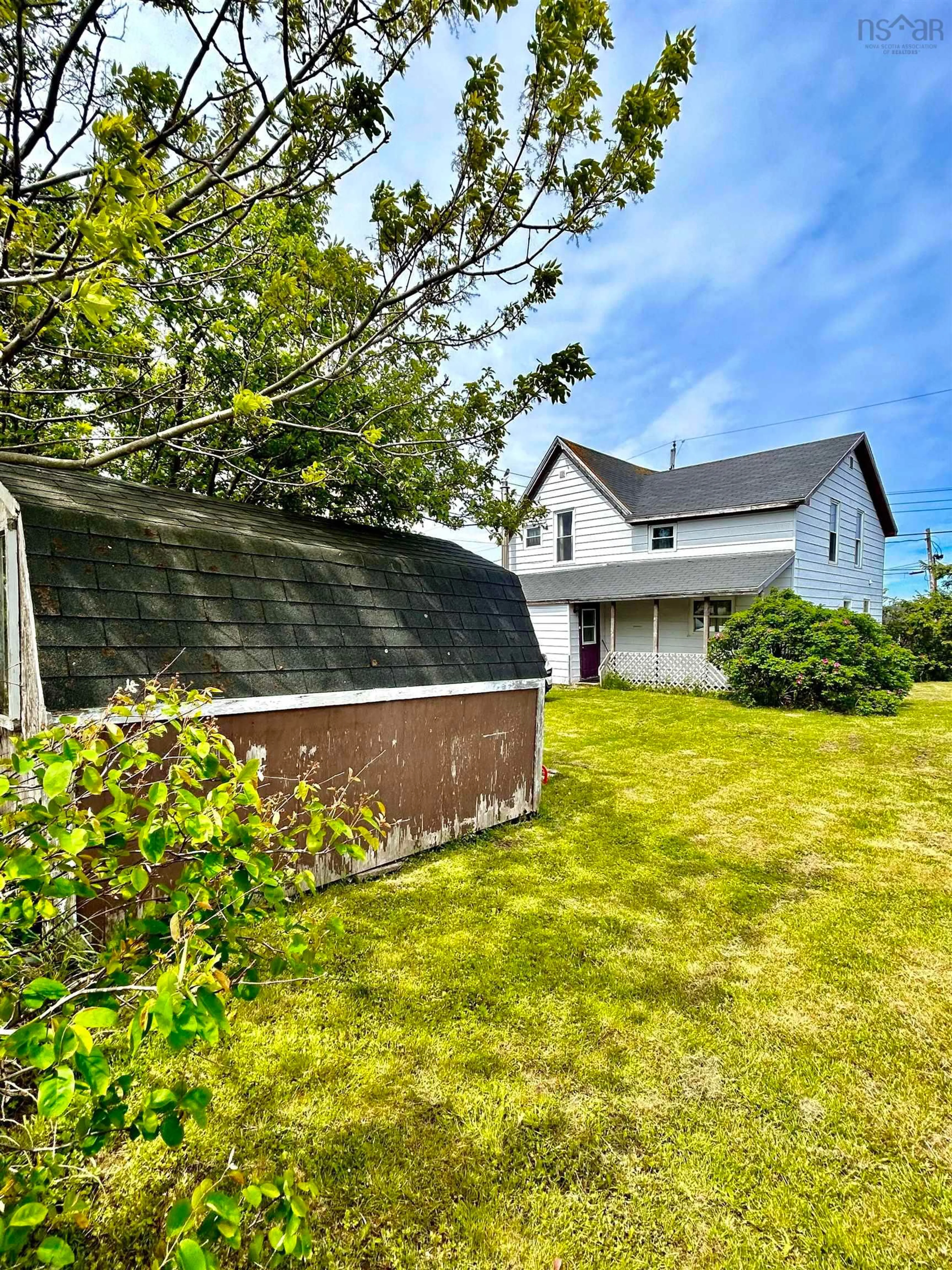 A pic from outside/outdoor area/front of a property/back of a property/a pic from drone, street for 16 Forest Street, Inverness Nova Scotia B0E 1N0