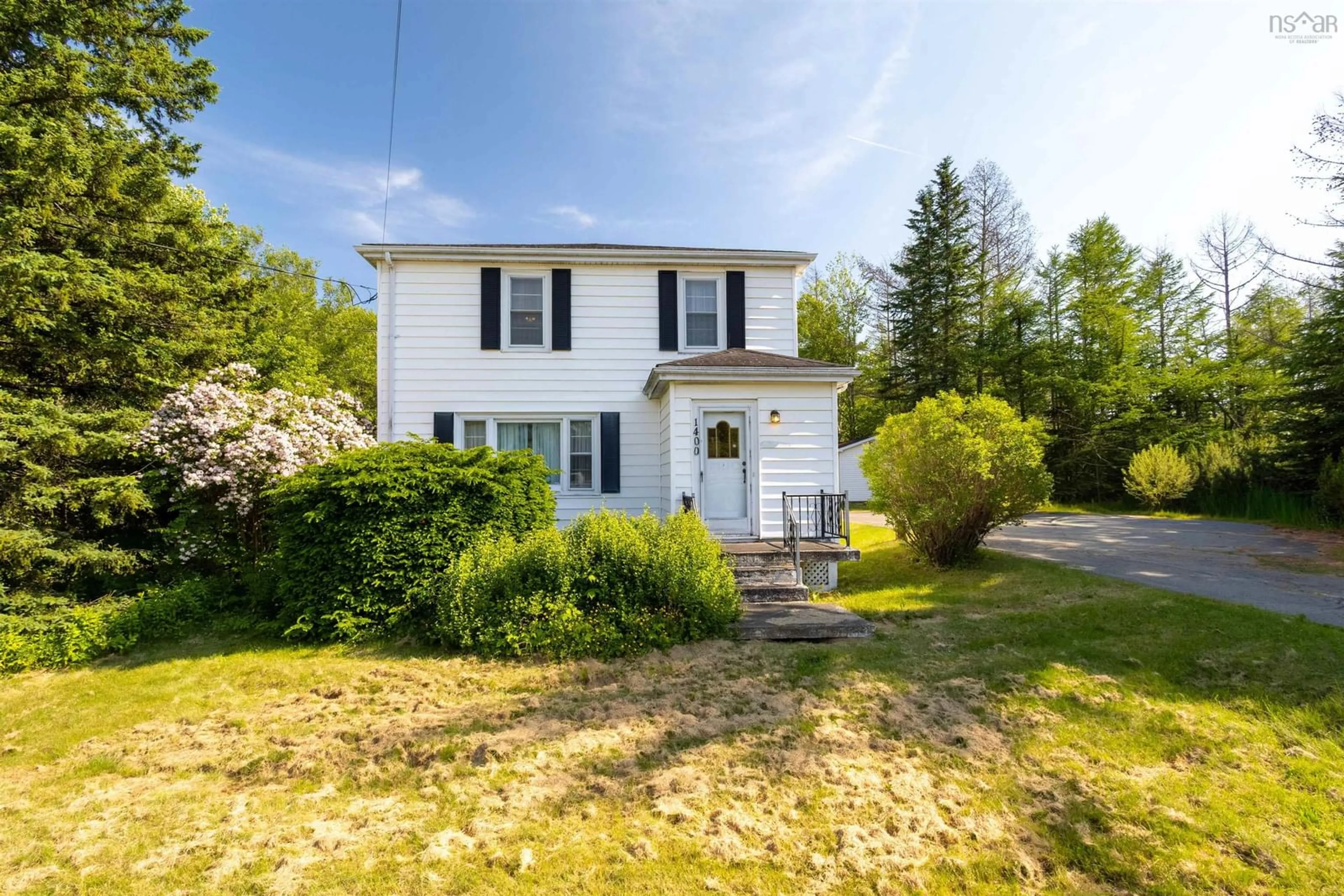 A pic from outside/outdoor area/front of a property/back of a property/a pic from drone, street for 1400 Grand Lake Rd, Grand Lake Road Nova Scotia B1M 1A1