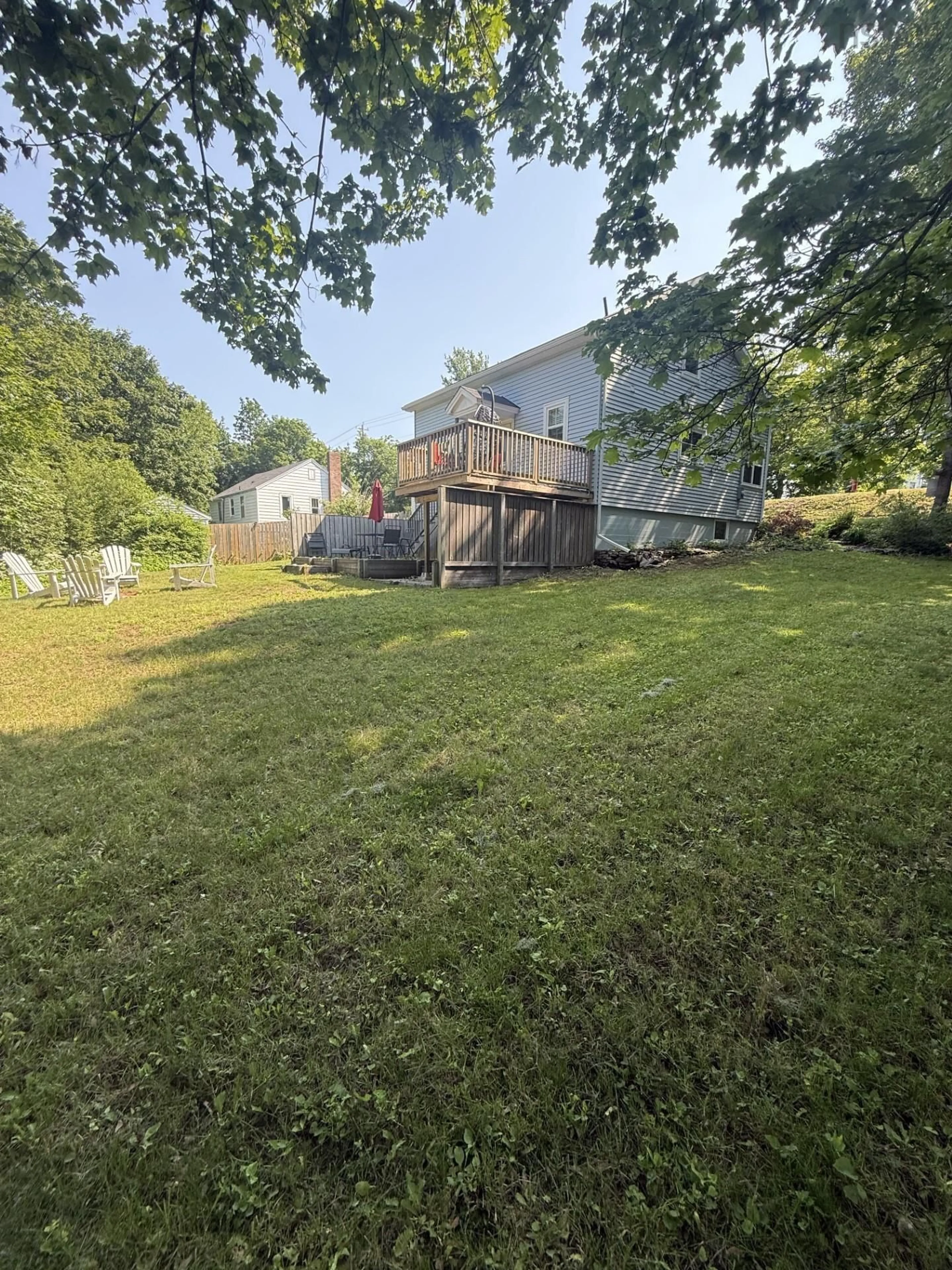 A pic from outside/outdoor area/front of a property/back of a property/a pic from drone, unknown for 114 Hawthorne St, Antigonish Nova Scotia B2G 1A9