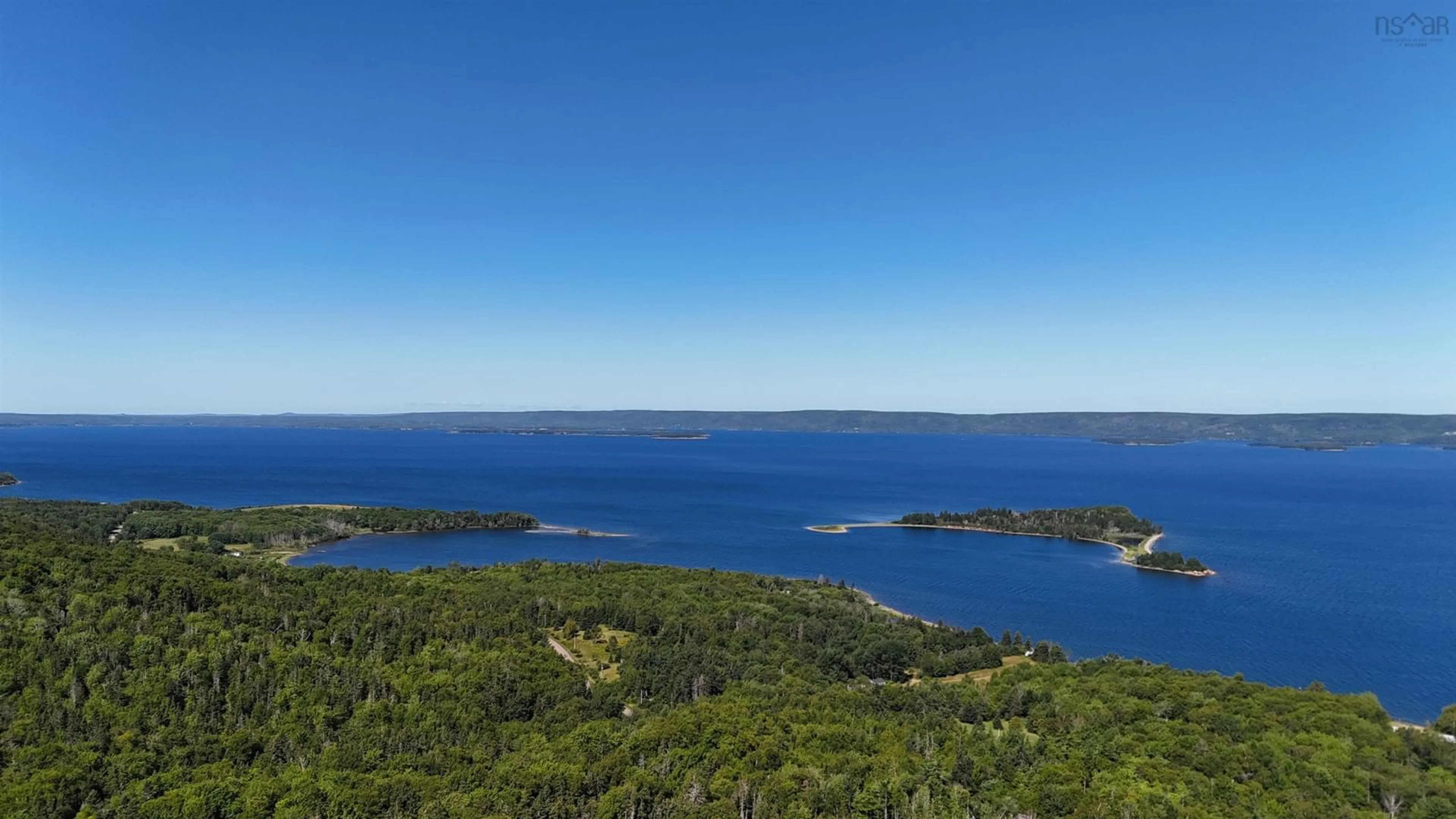 A pic from outside/outdoor area/front of a property/back of a property/a pic from drone, water/lake/river/ocean view for 80 Diana Mountain Rd, The Points West Bay Nova Scotia B0E 3K0