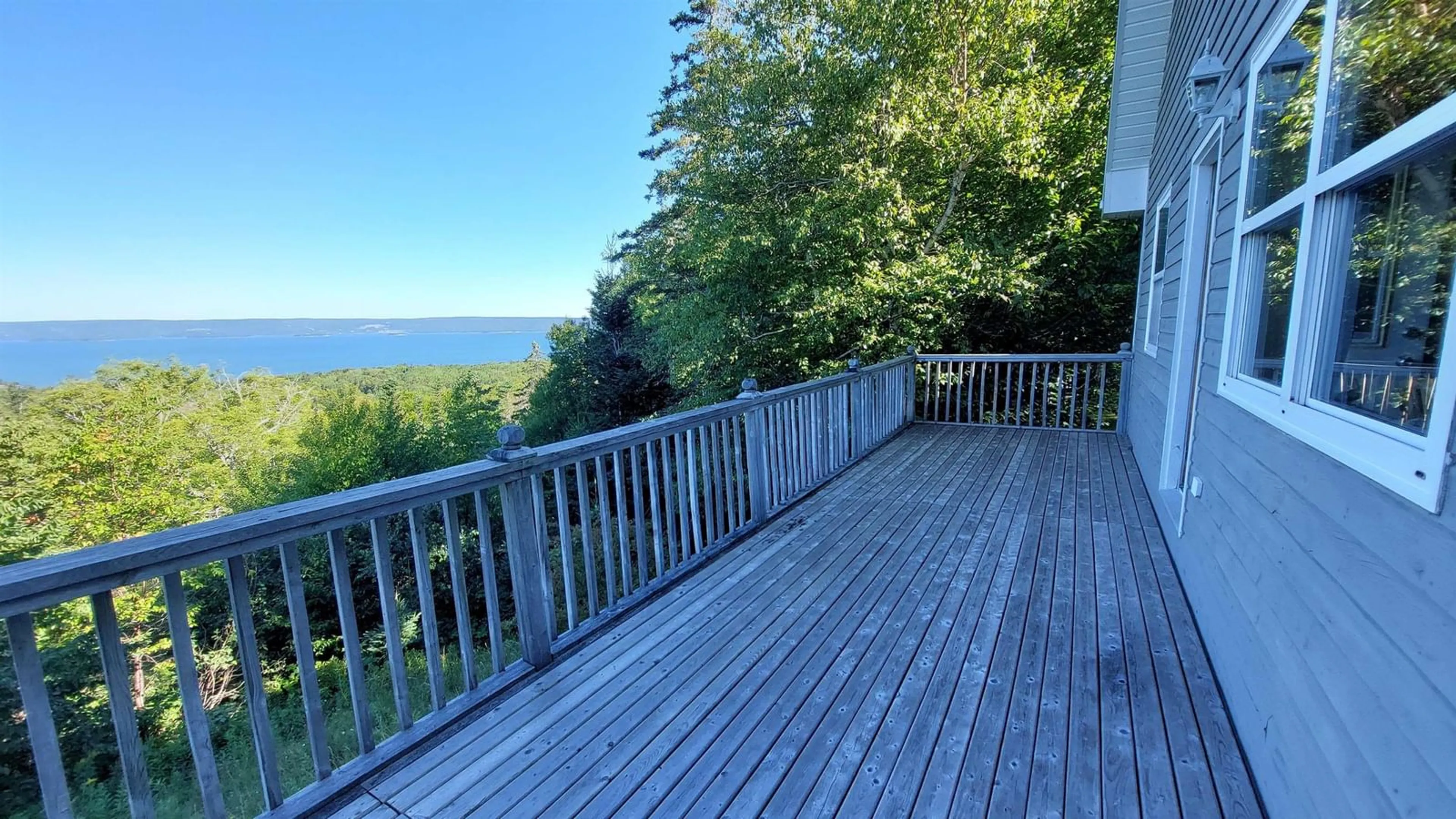 A pic from outside/outdoor area/front of a property/back of a property/a pic from drone, water/lake/river/ocean view for 80 Diana Mountain Rd, The Points West Bay Nova Scotia B0E 3K0