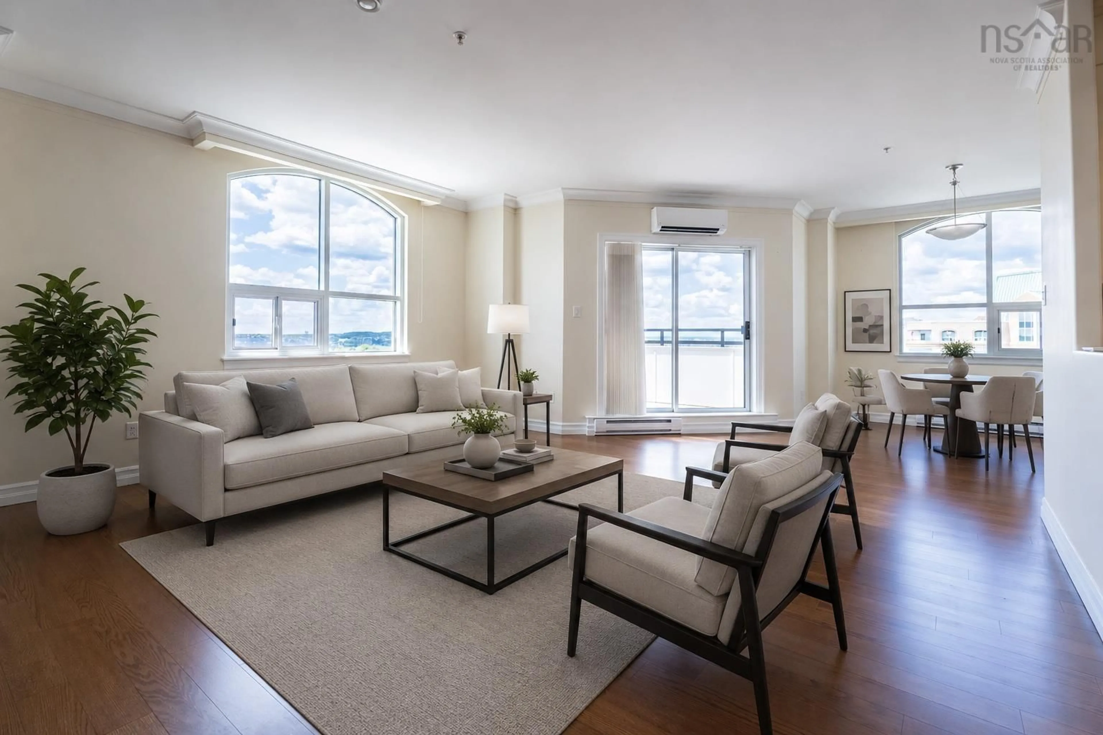 Living room with furniture, unknown for 2677 Gladstone St #1206, Halifax Nova Scotia B3K 0A3