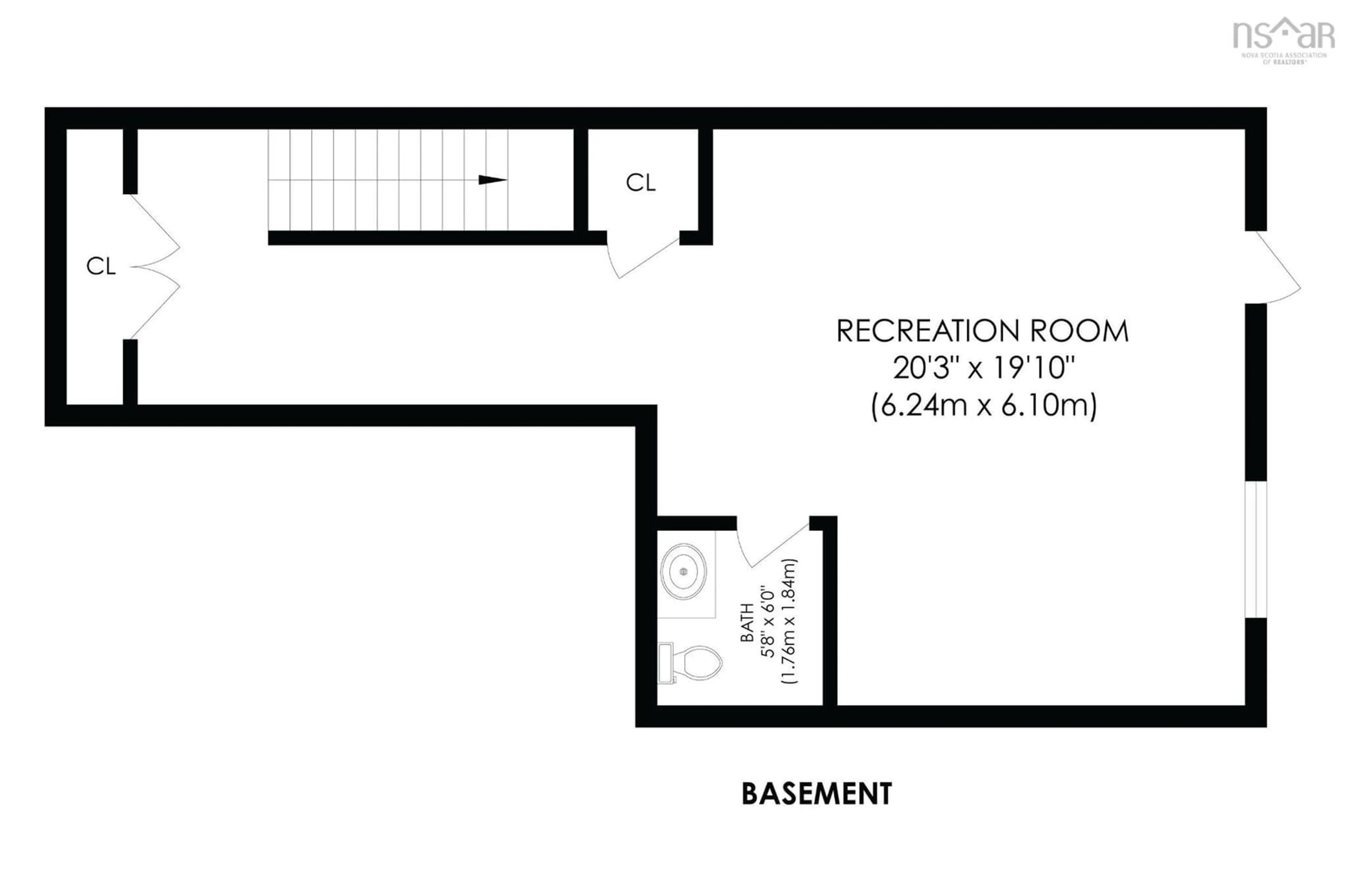 Floor plan for 33 Pearlgarden Close #PC-41, Dartmouth Nova Scotia B2X 0C3