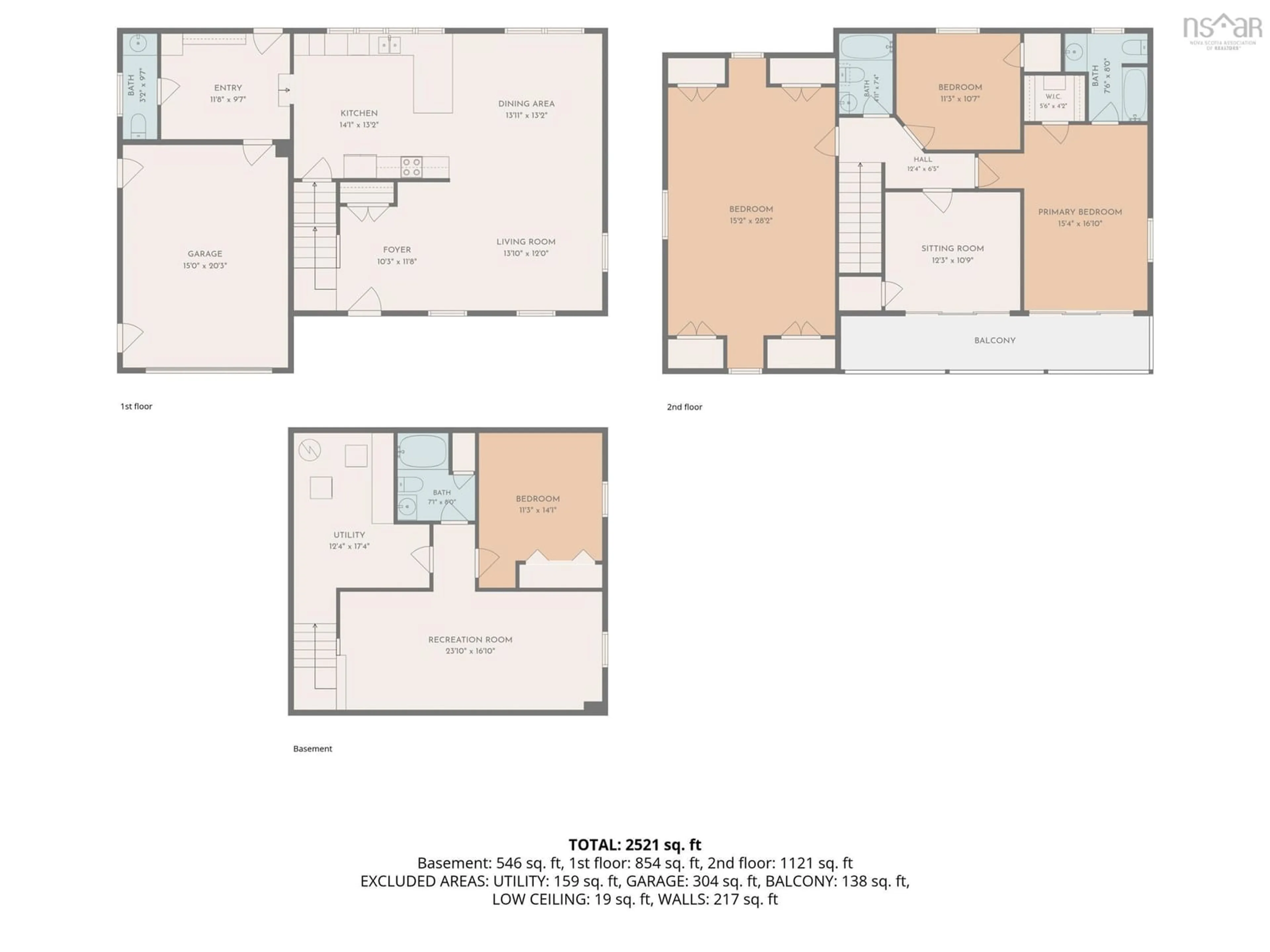Floor plan for 27 Stirling Ave, Wolfville Nova Scotia B4P 2R2
