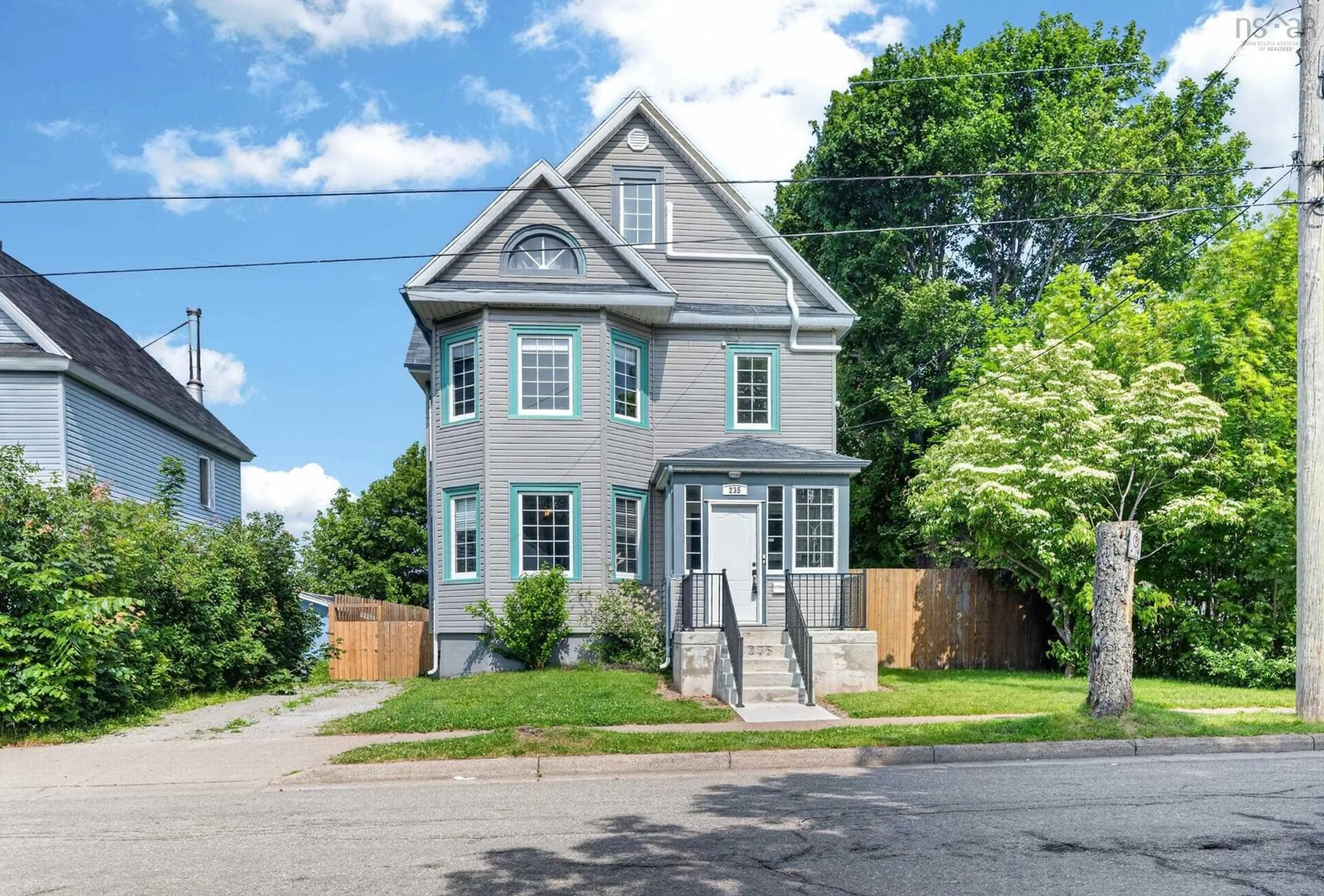 Home with vinyl exterior material, street for 235 Union St, Sydney Nova Scotia B1P 4Y3
