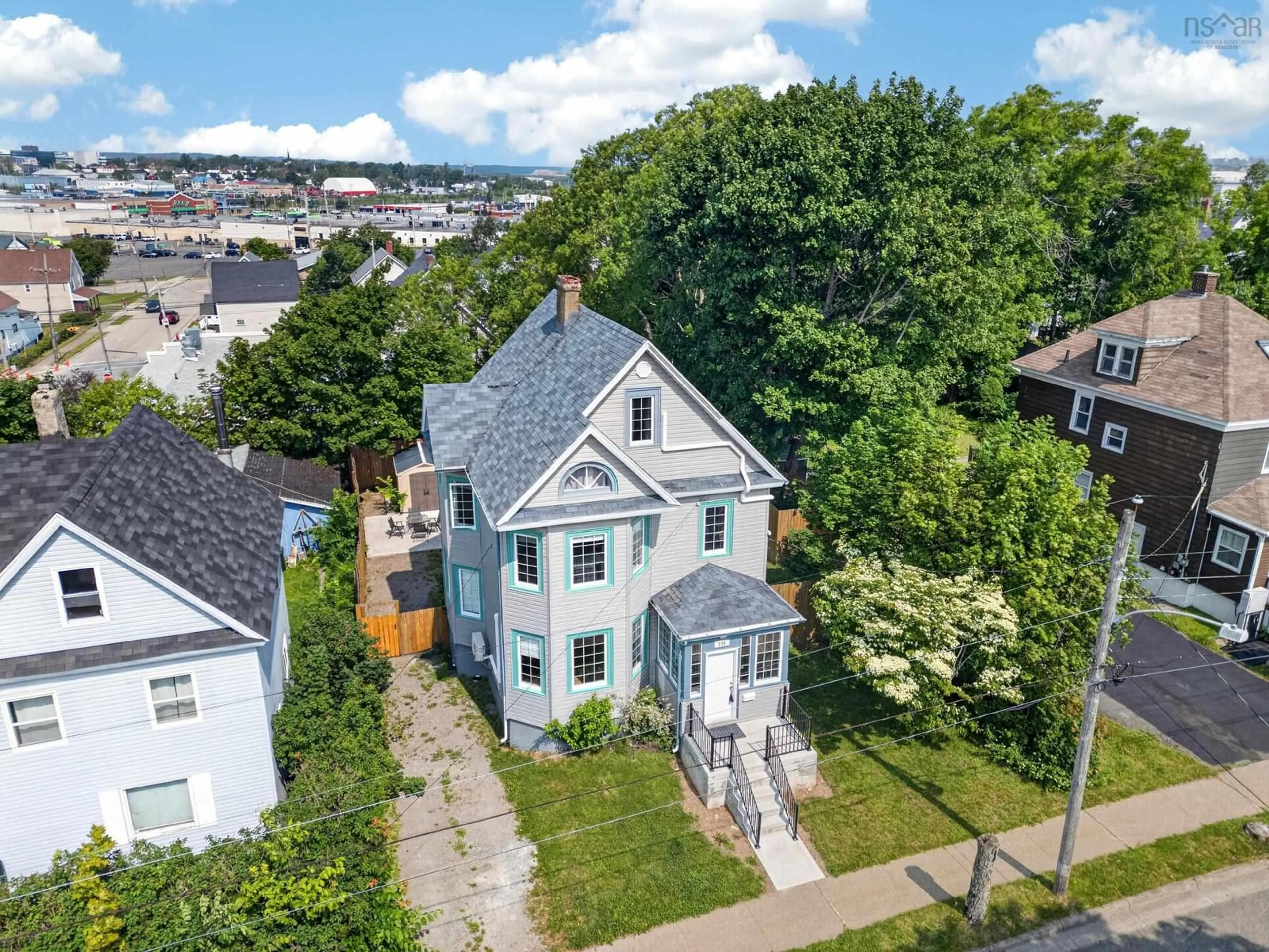 A pic from outside/outdoor area/front of a property/back of a property/a pic from drone, street for 235 Union St, Sydney Nova Scotia B1P 4Y3
