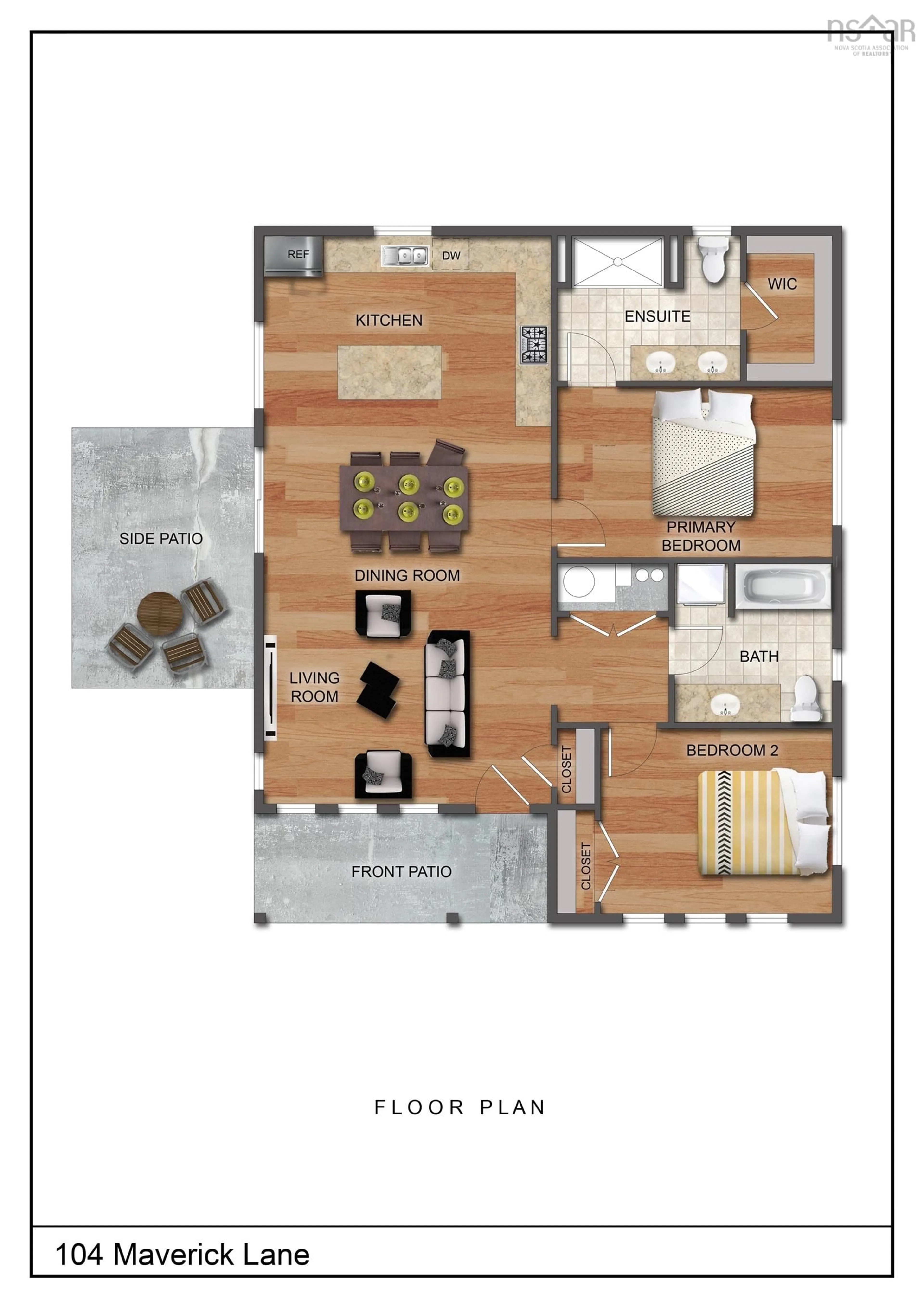 Floor plan for 83 Maverick Lane, Devon Nova Scotia B3T 1X4