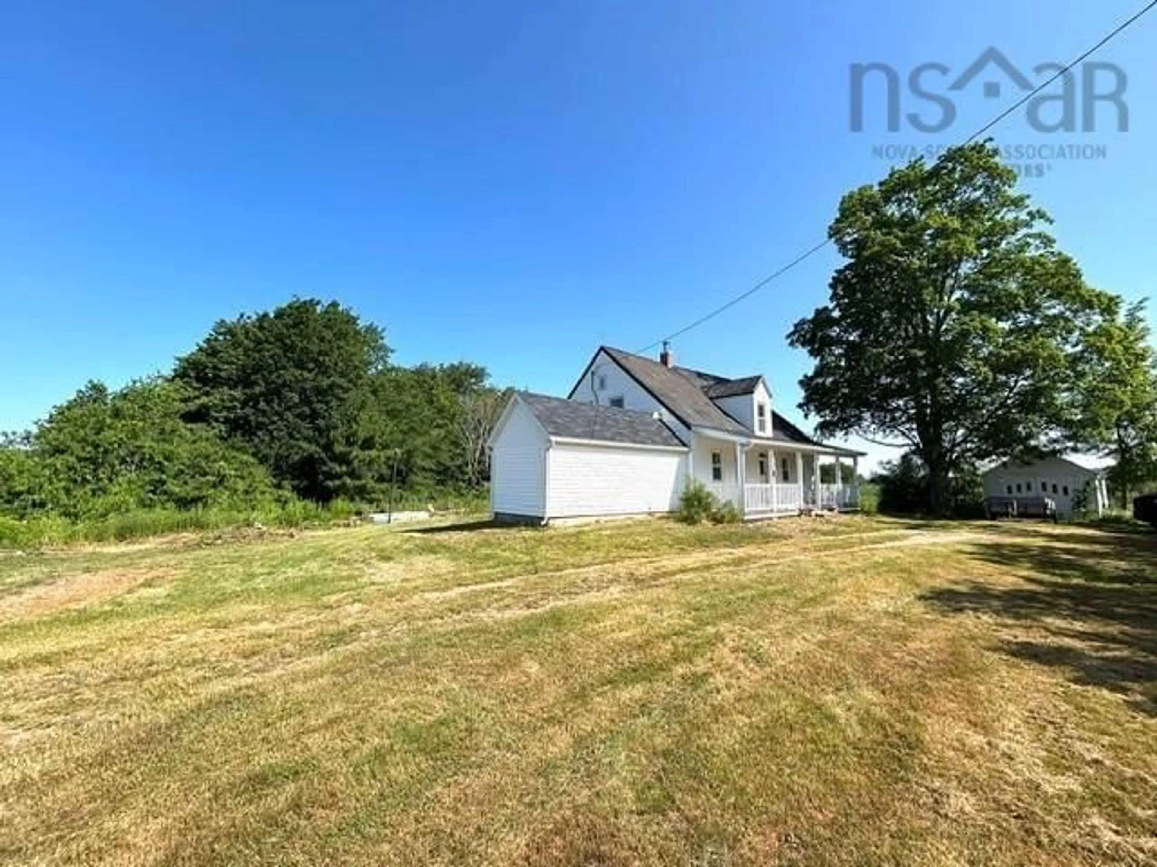 A pic from outside/outdoor area/front of a property/back of a property/a pic from drone, building for 1263 Highway 336, Newton Mills Nova Scotia B0N 2P0