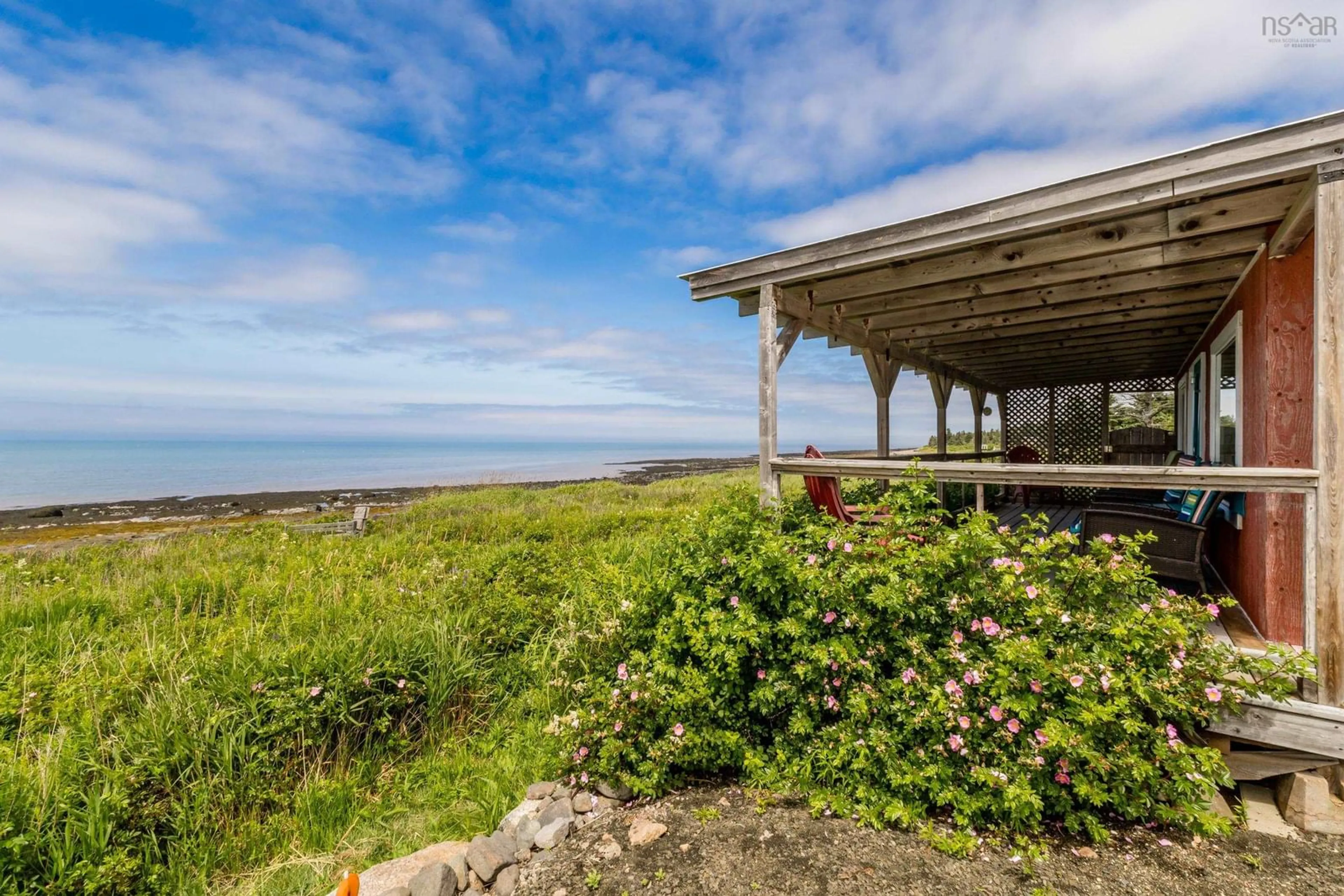 Patio, water/lake/river/ocean view for 6737 Shore Rd, Phinneys Cove Nova Scotia B0S 1L0