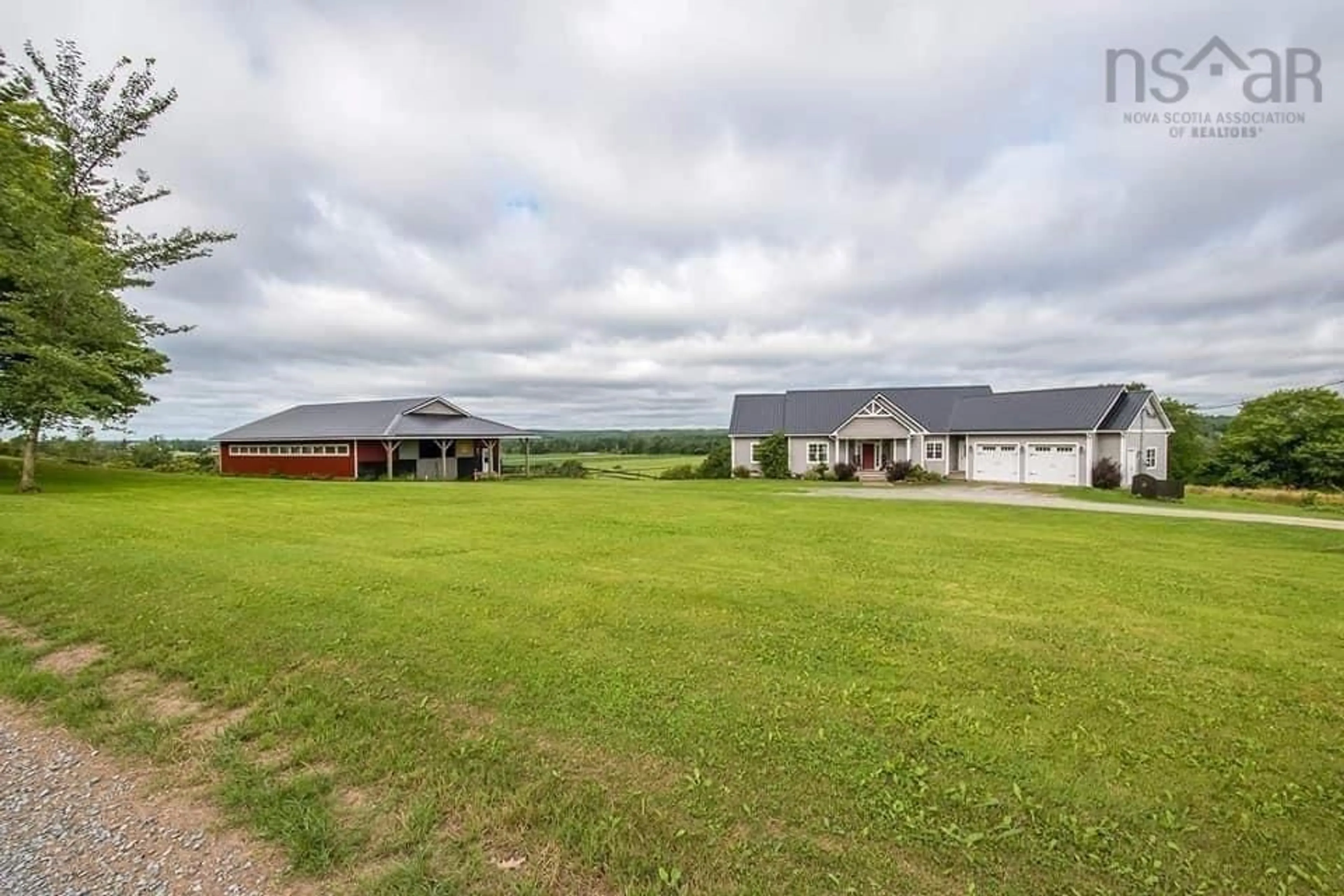 A pic from outside/outdoor area/front of a property/back of a property/a pic from drone, water/lake/river/ocean view for 385 Archibald Brook Rd, Middle Musquodoboit Nova Scotia B0N 1X0