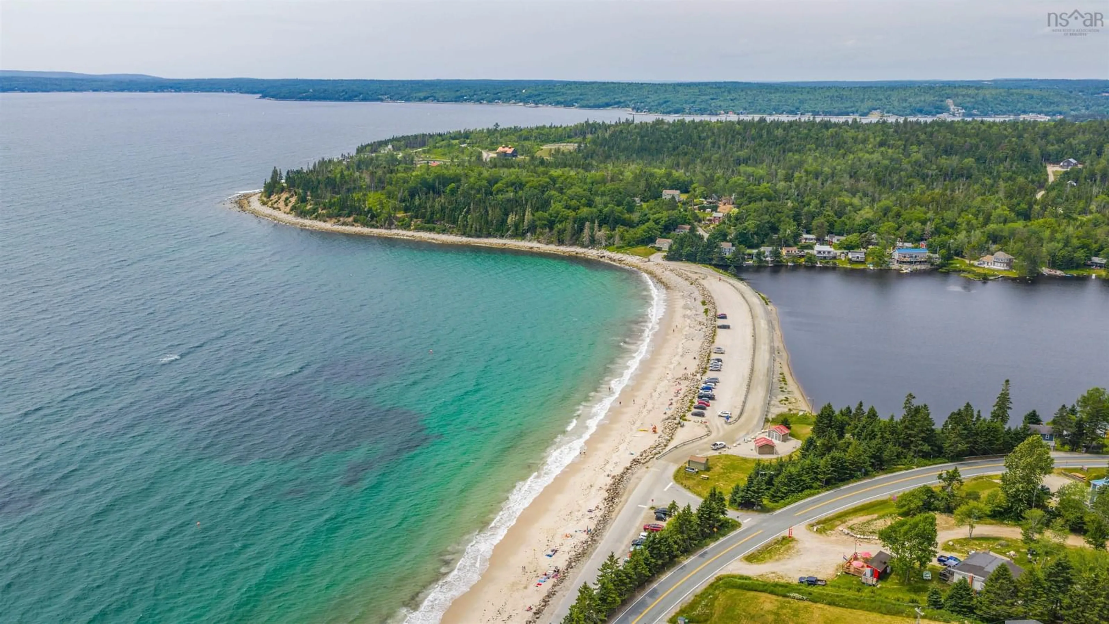 A pic from outside/outdoor area/front of a property/back of a property/a pic from drone, water/lake/river/ocean view for 9583 St Margarets Bay Rd, Queensland Ns B0j 1 Rd, Queensland Nova Scotia B0J 1T0