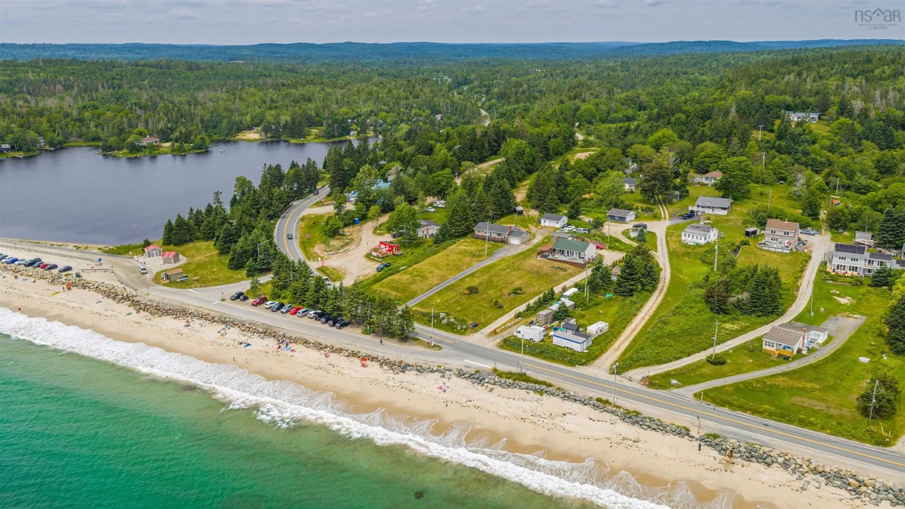A pic from outside/outdoor area/front of a property/back of a property/a pic from drone, water/lake/river/ocean view for 9583 St Margarets Bay Rd, Queensland Ns B0j 1 Rd, Queensland Nova Scotia B0J 1T0
