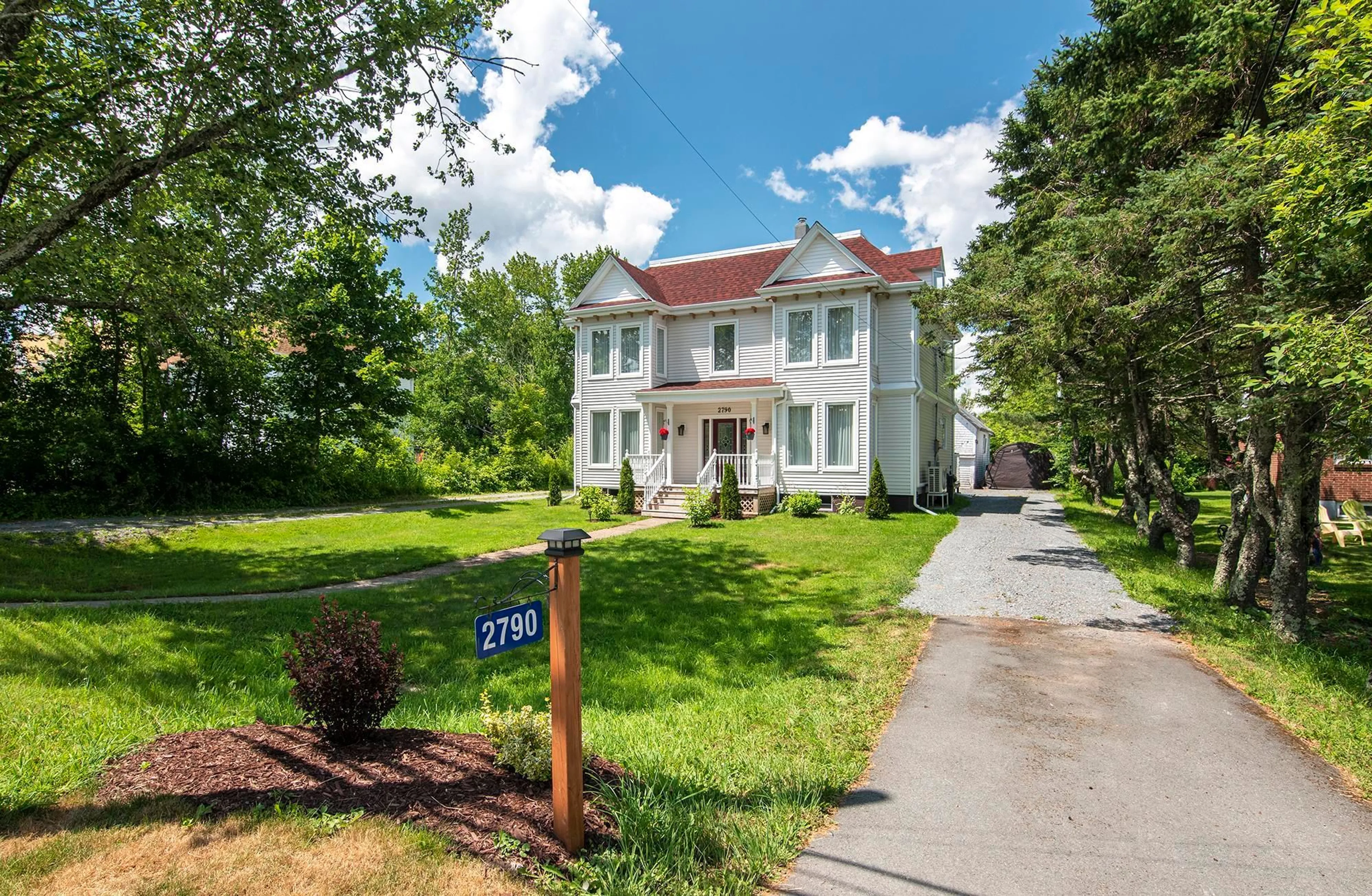 A pic from outside/outdoor area/front of a property/back of a property/a pic from drone, street for 2790 Highway 2, Shubenacadie Nova Scotia B0N 1H0