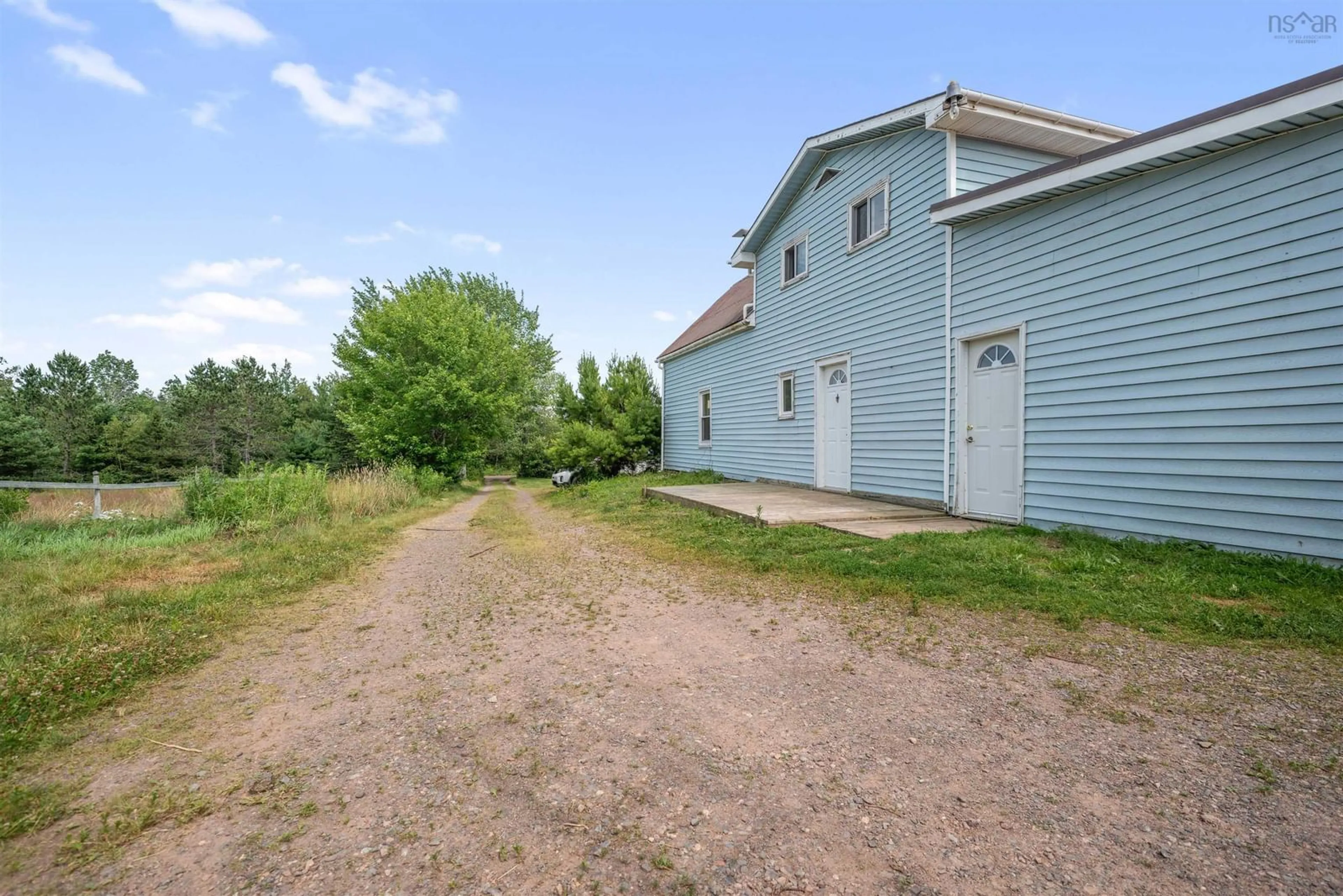 A pic from outside/outdoor area/front of a property/back of a property/a pic from drone, unknown for 111 Minto Rd, Black River Nova Scotia B0K 1R0
