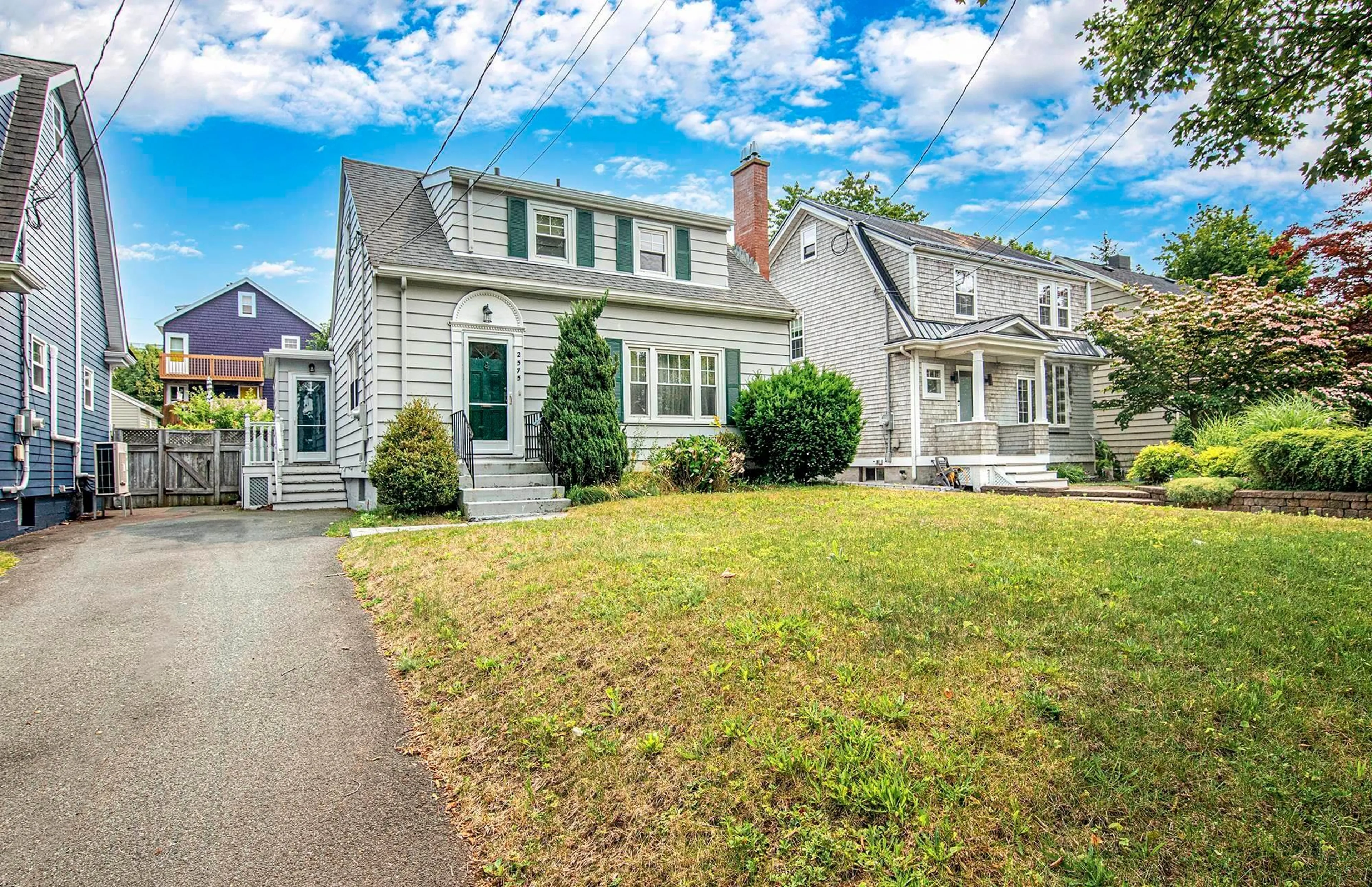 Home with vinyl exterior material, street for 2575 Connaught Ave, Halifax Peninsula Nova Scotia B3L 2Z5
