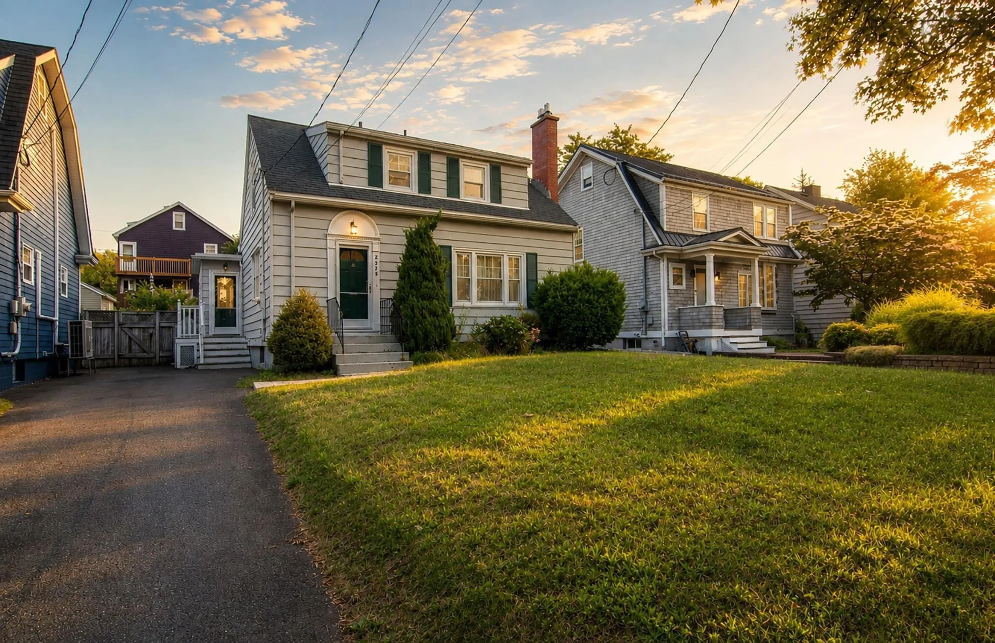 Home with vinyl exterior material, street for 2575 Connaught Ave, Halifax Peninsula Nova Scotia B3L 2Z5