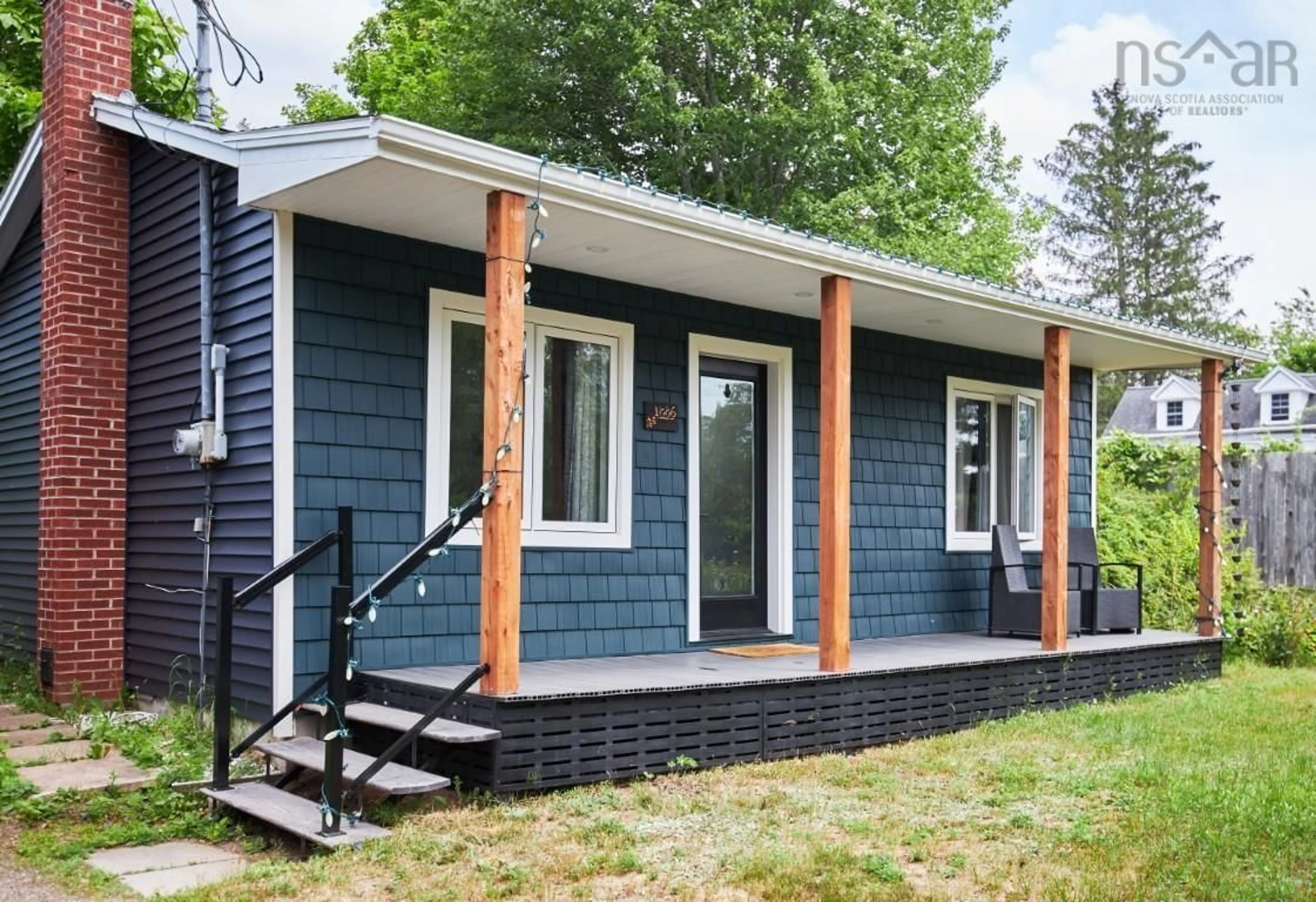 Home with vinyl exterior material, street for 1886 Highway 359, Centreville Nova Scotia B0P 1J0