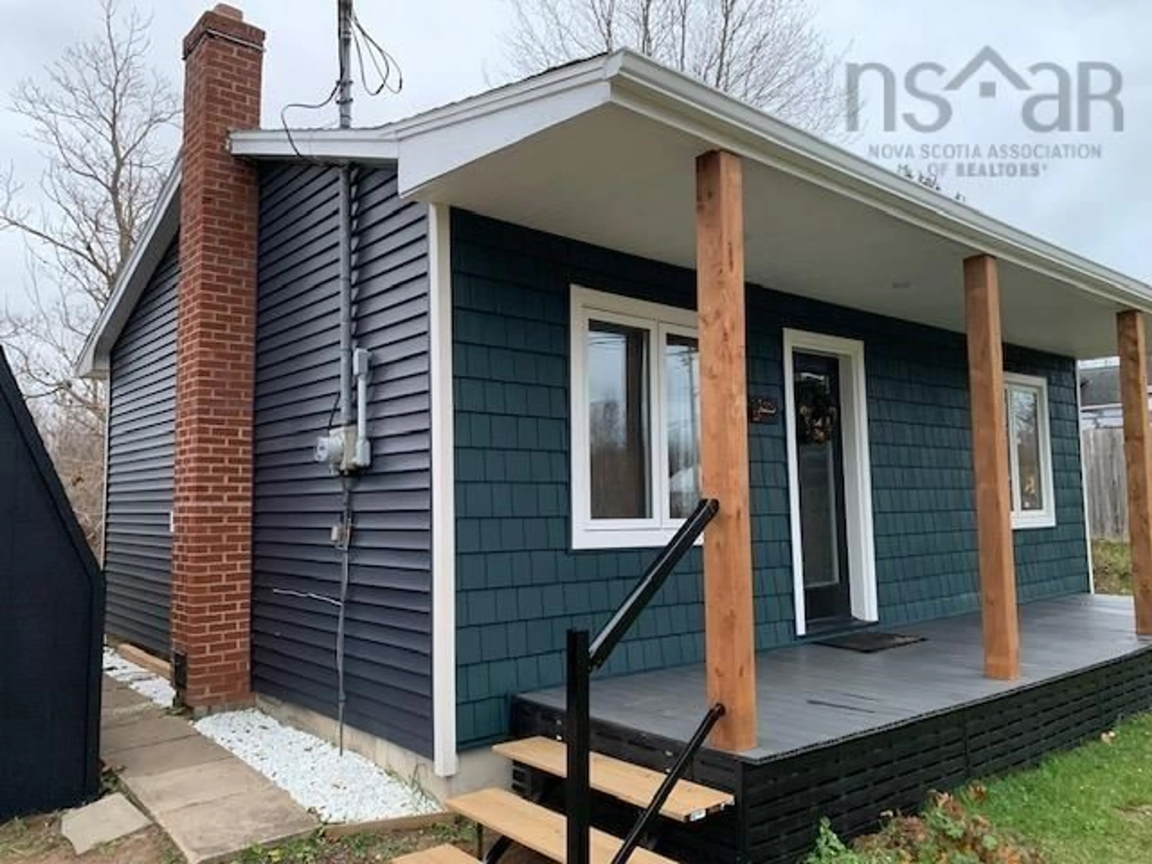 Home with vinyl exterior material, street for 1886 Highway 359, Centreville Nova Scotia B0P 1J0