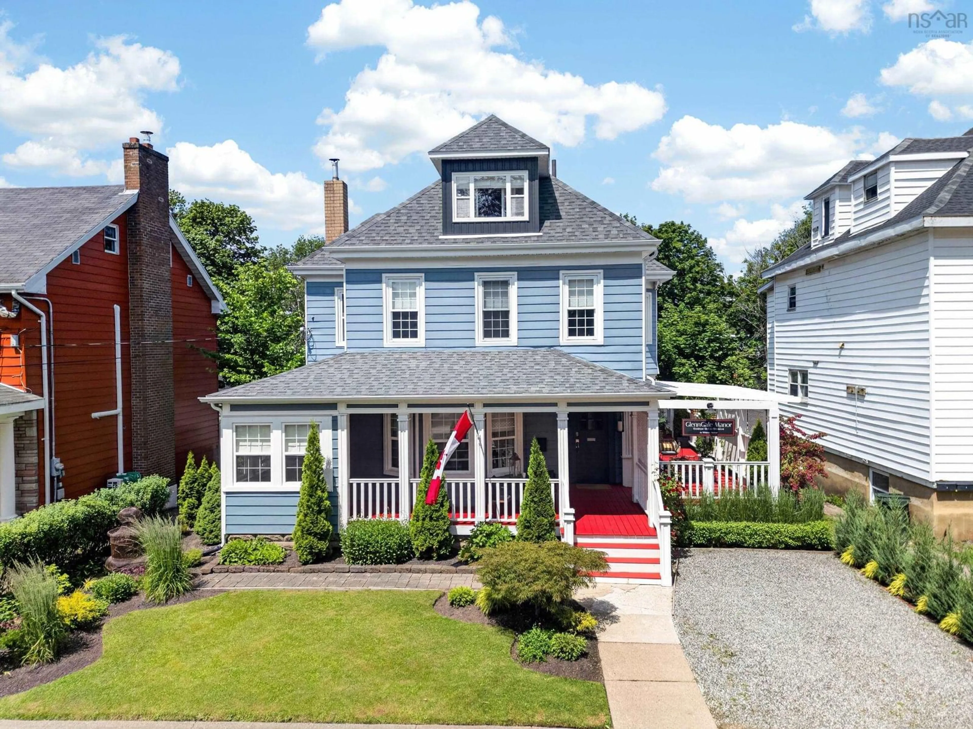 Home with brick exterior material, street for 83 Whitney Ave, Sydney Nova Scotia B1P 4Z8
