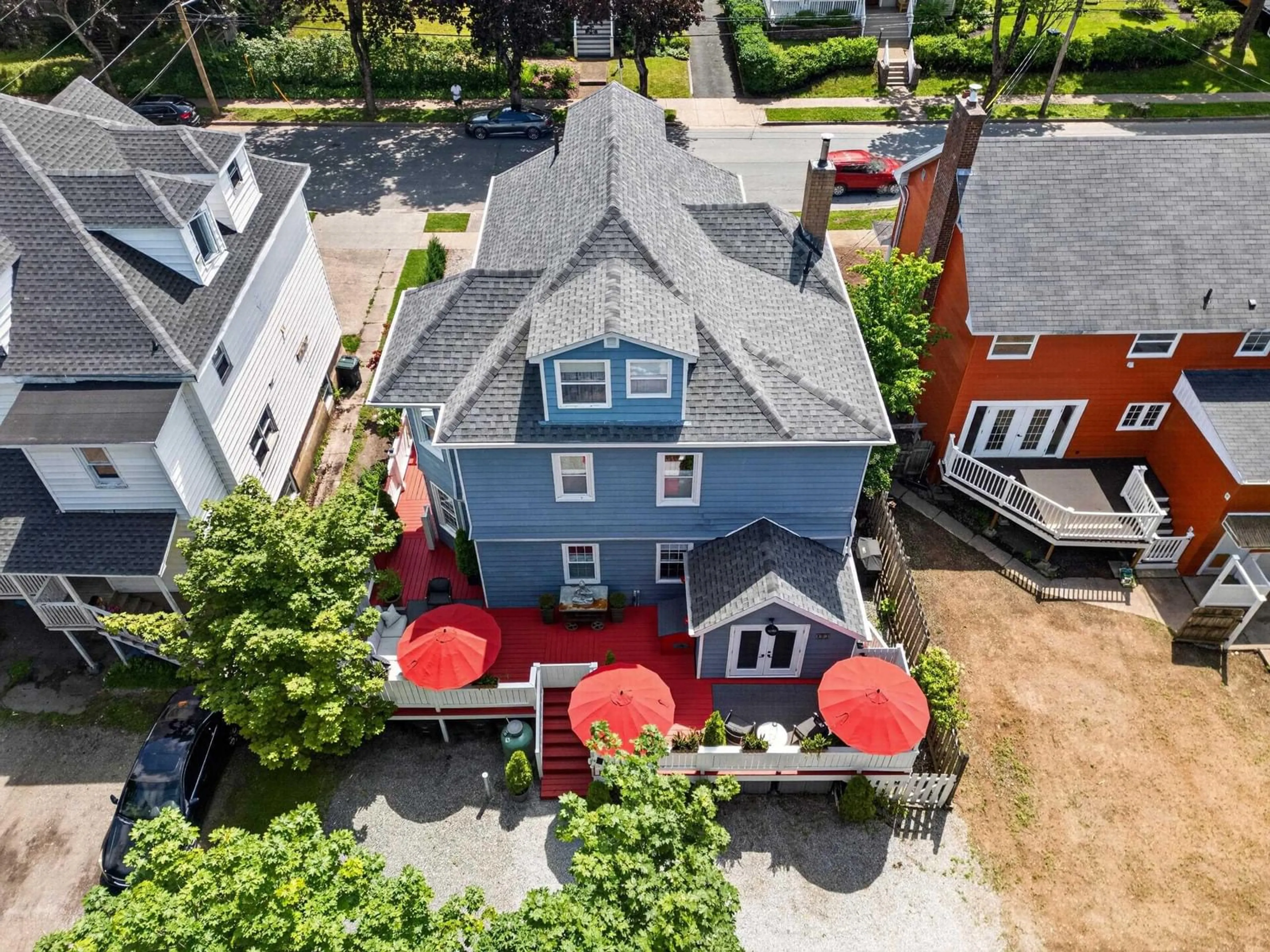 A pic from outside/outdoor area/front of a property/back of a property/a pic from drone, street for 83 Whitney Ave, Sydney Nova Scotia B1P 4Z8
