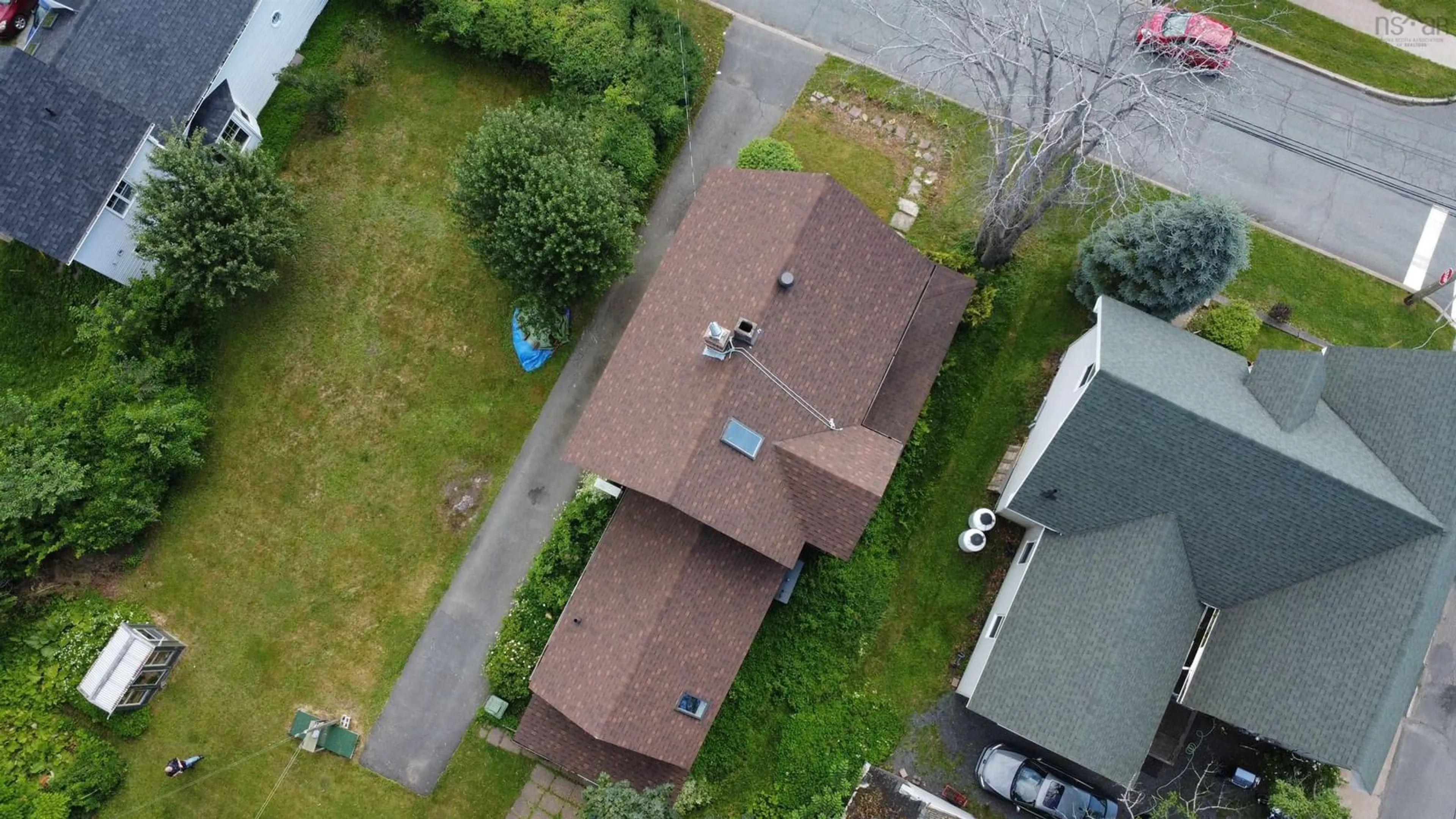 A pic from outside/outdoor area/front of a property/back of a property/a pic from drone, street for 130 Mackay St, Stellarton Nova Scotia B0K 1S0
