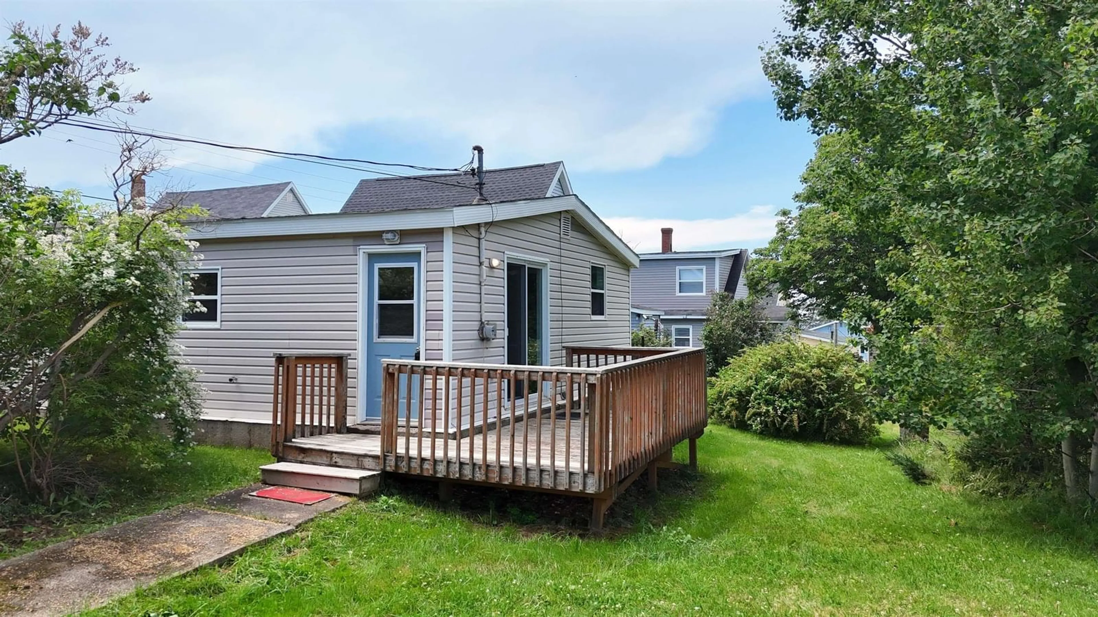 Patio, water/lake/river/ocean view for 87 Church St, Inverness Nova Scotia B0E 1N0